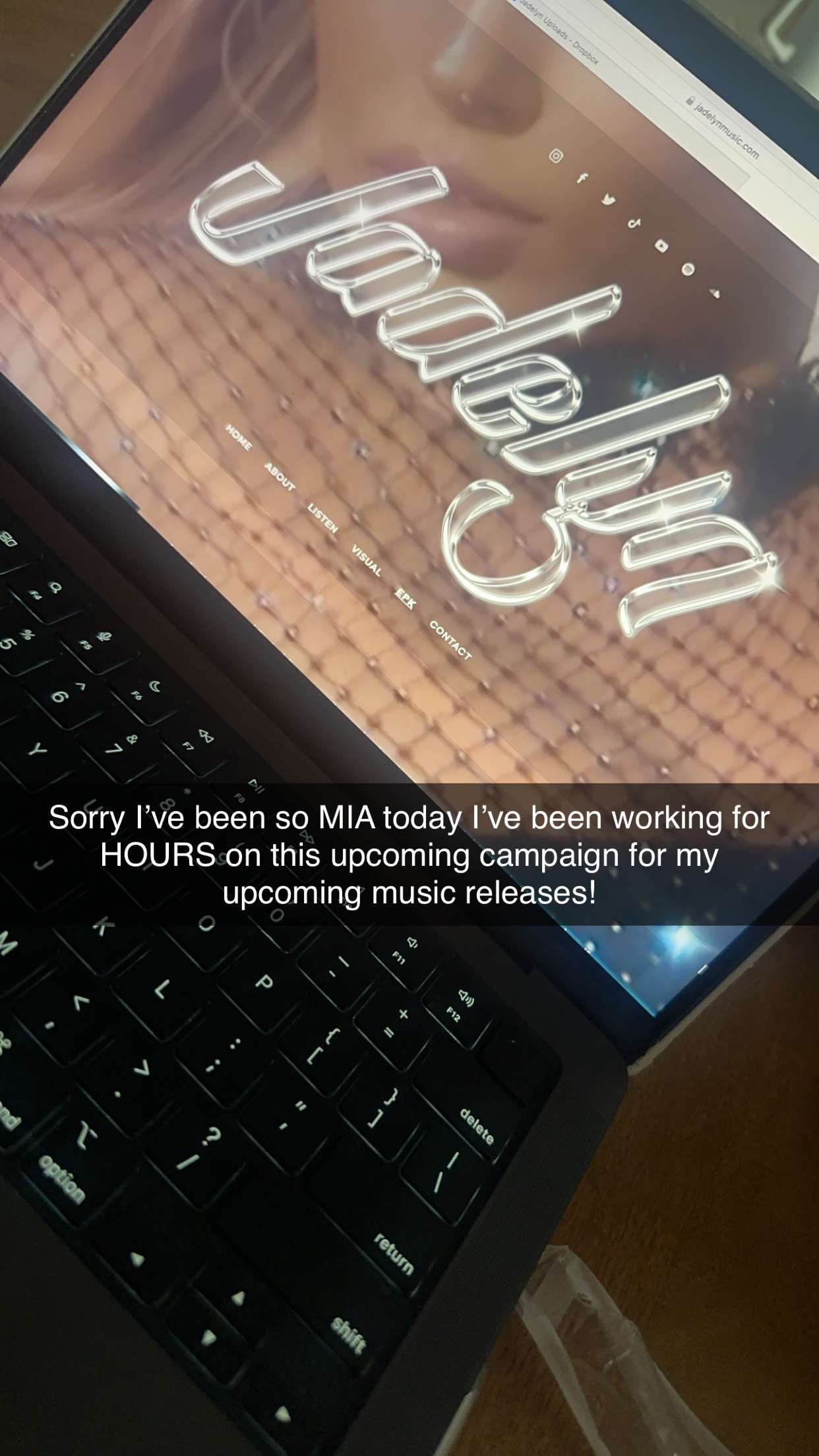 jadelynmusic snapchat image archive image