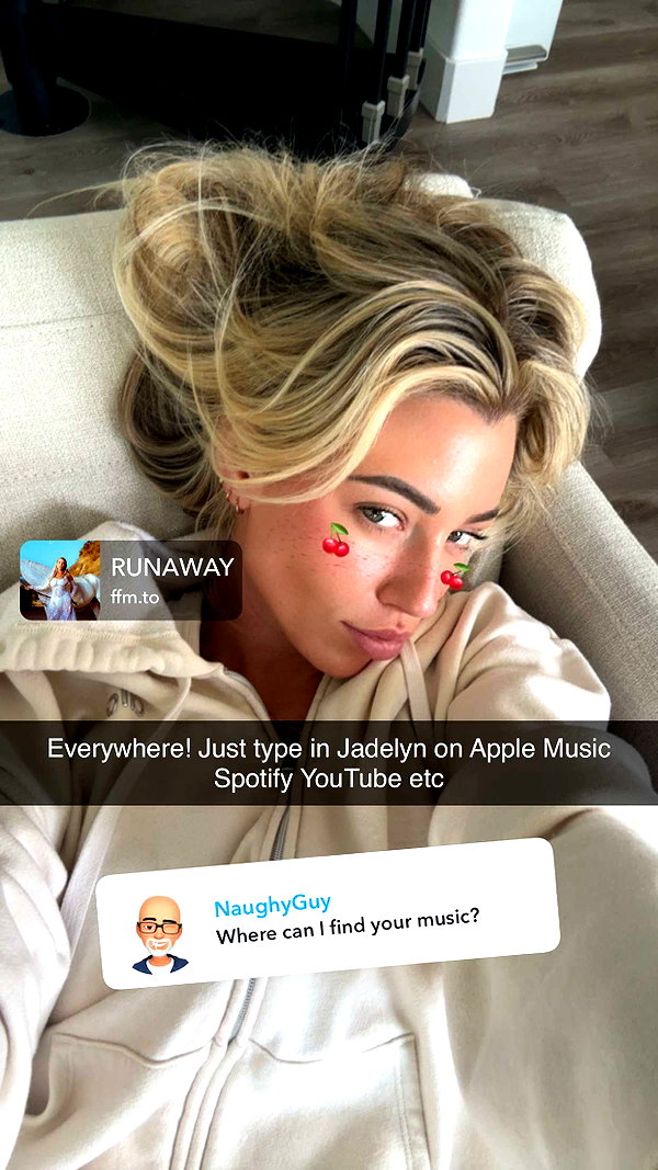 jadelynmusic snapchat image archive image