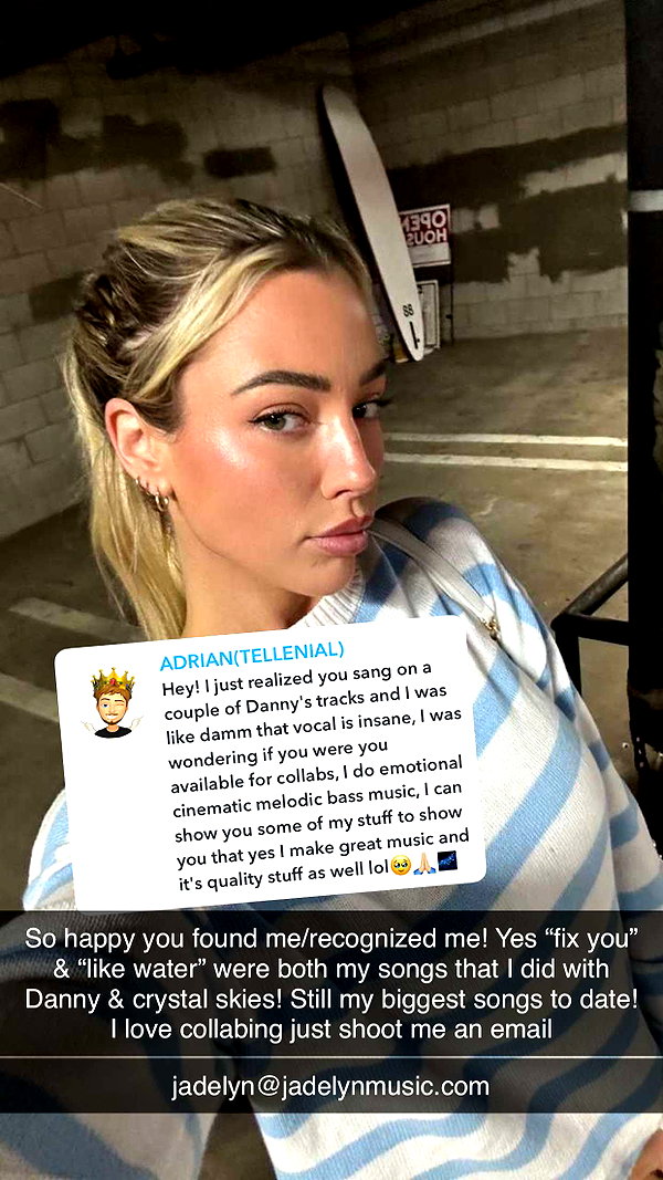 jadelynmusic snapchat image archive image