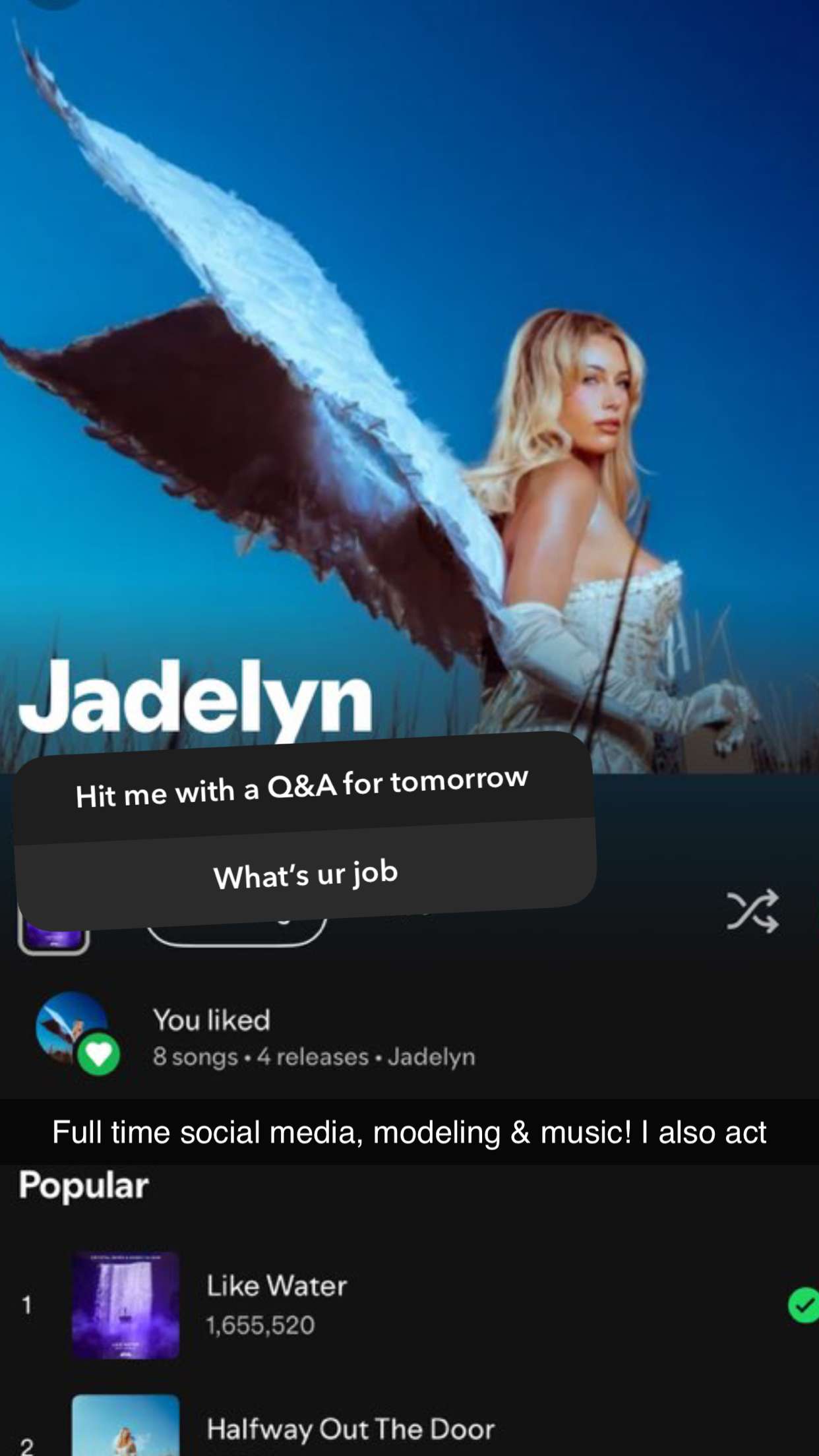 jadelynmusic snapchat image archive image