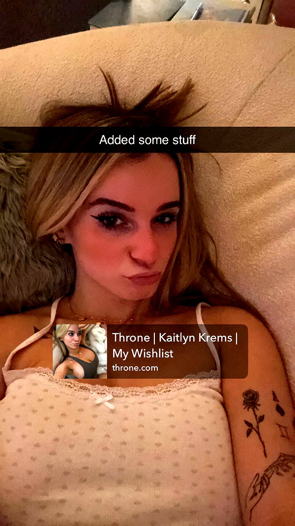 kaitlyn_krems snapchat image archive image