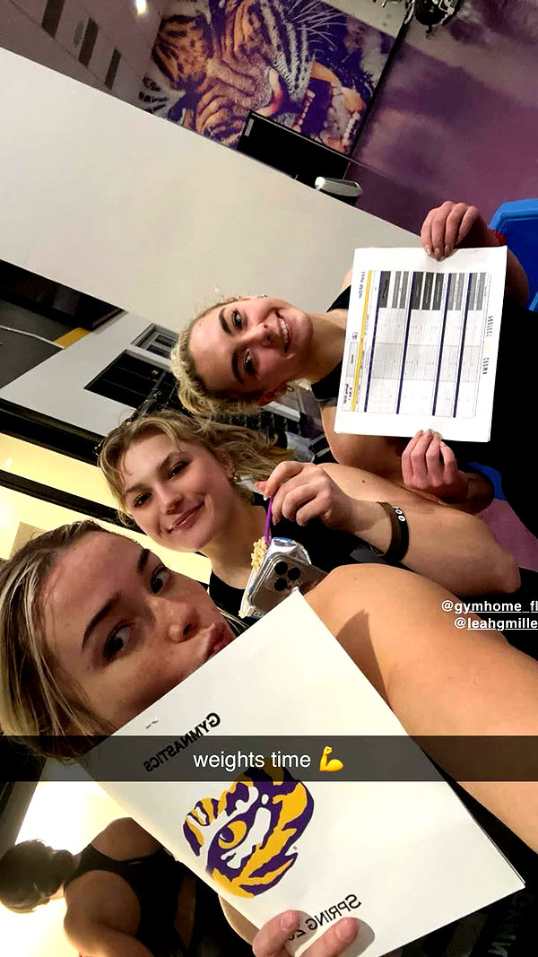 livvy_gymnast snapchat image archive image