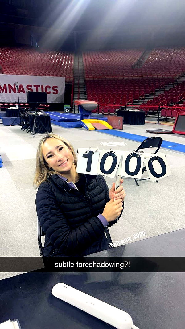 livvy_gymnast snapchat image archive image