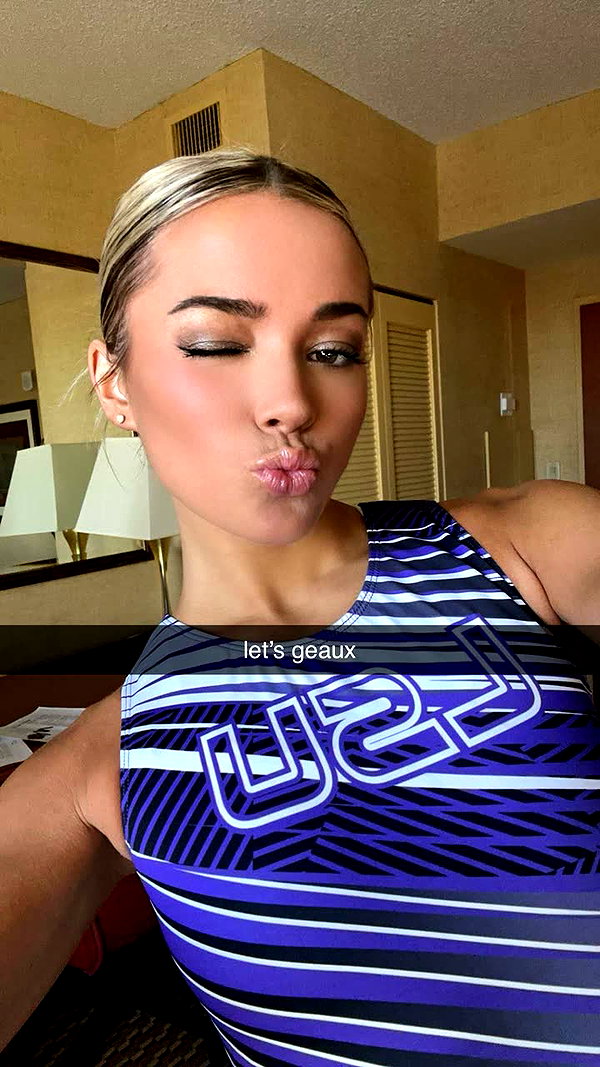 livvy_gymnast snapchat image archive image