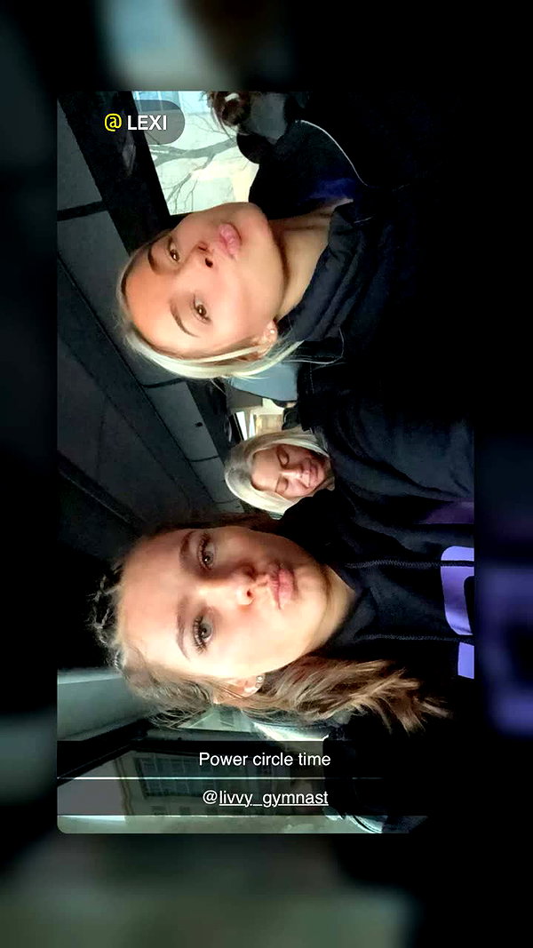 livvy_gymnast snapchat image archive image