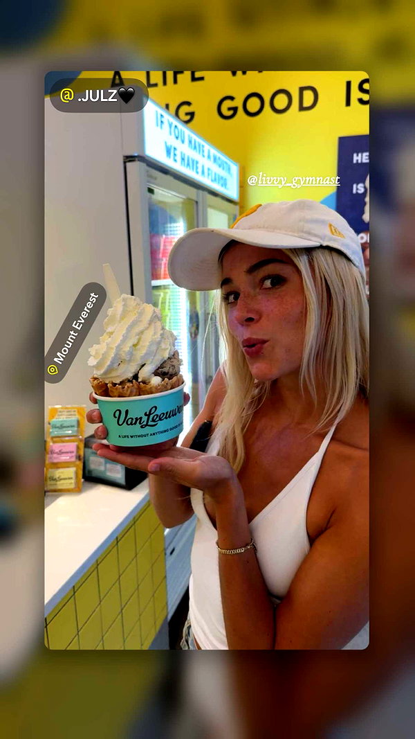 livvy_gymnast snapchat image archive image