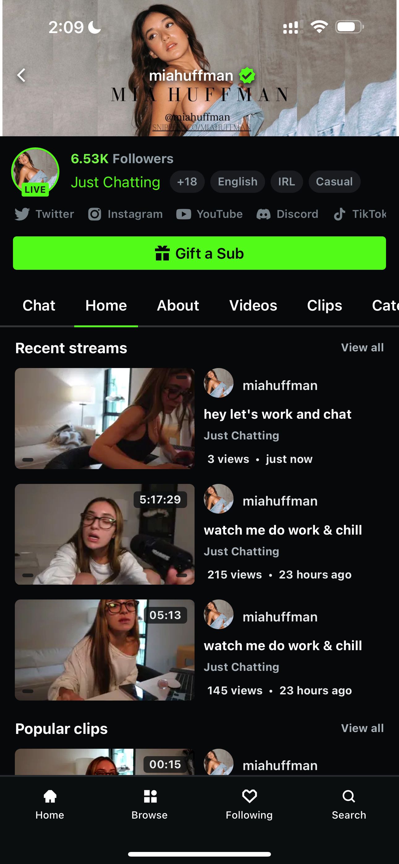 miahuffmann snapchat image archive image