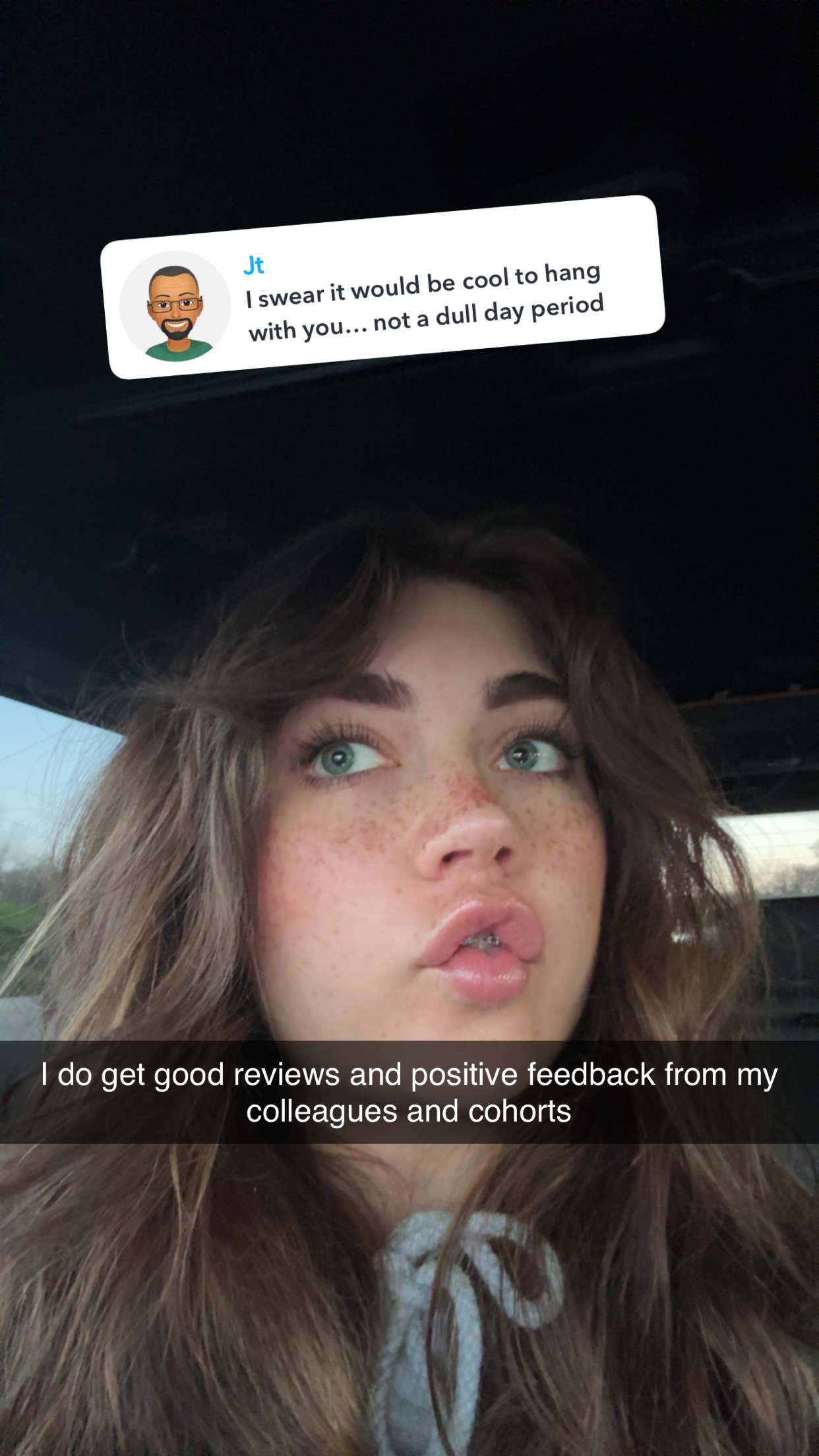 realhaylujan snapchat image archive image