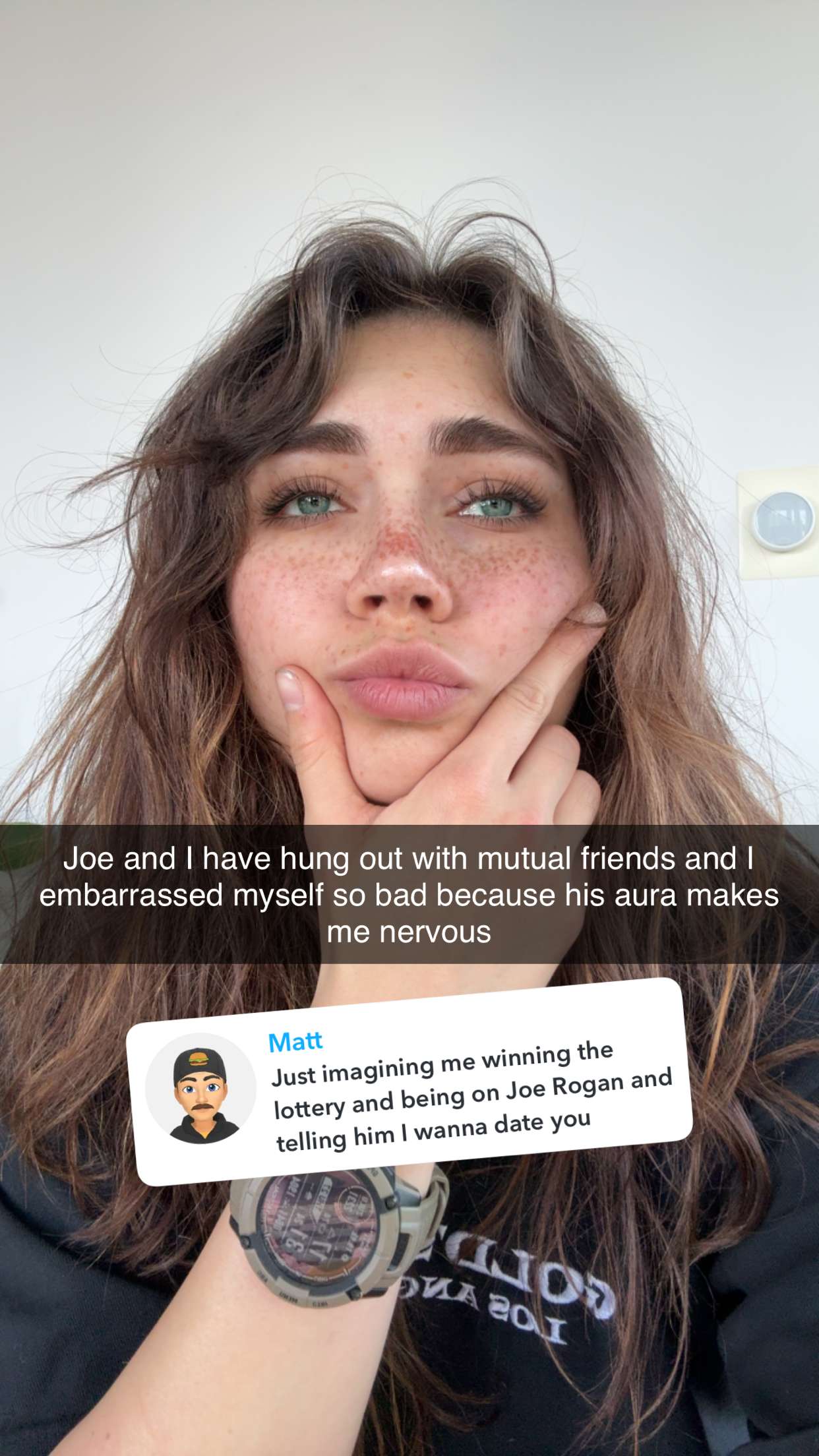 realhaylujan snapchat image archive image