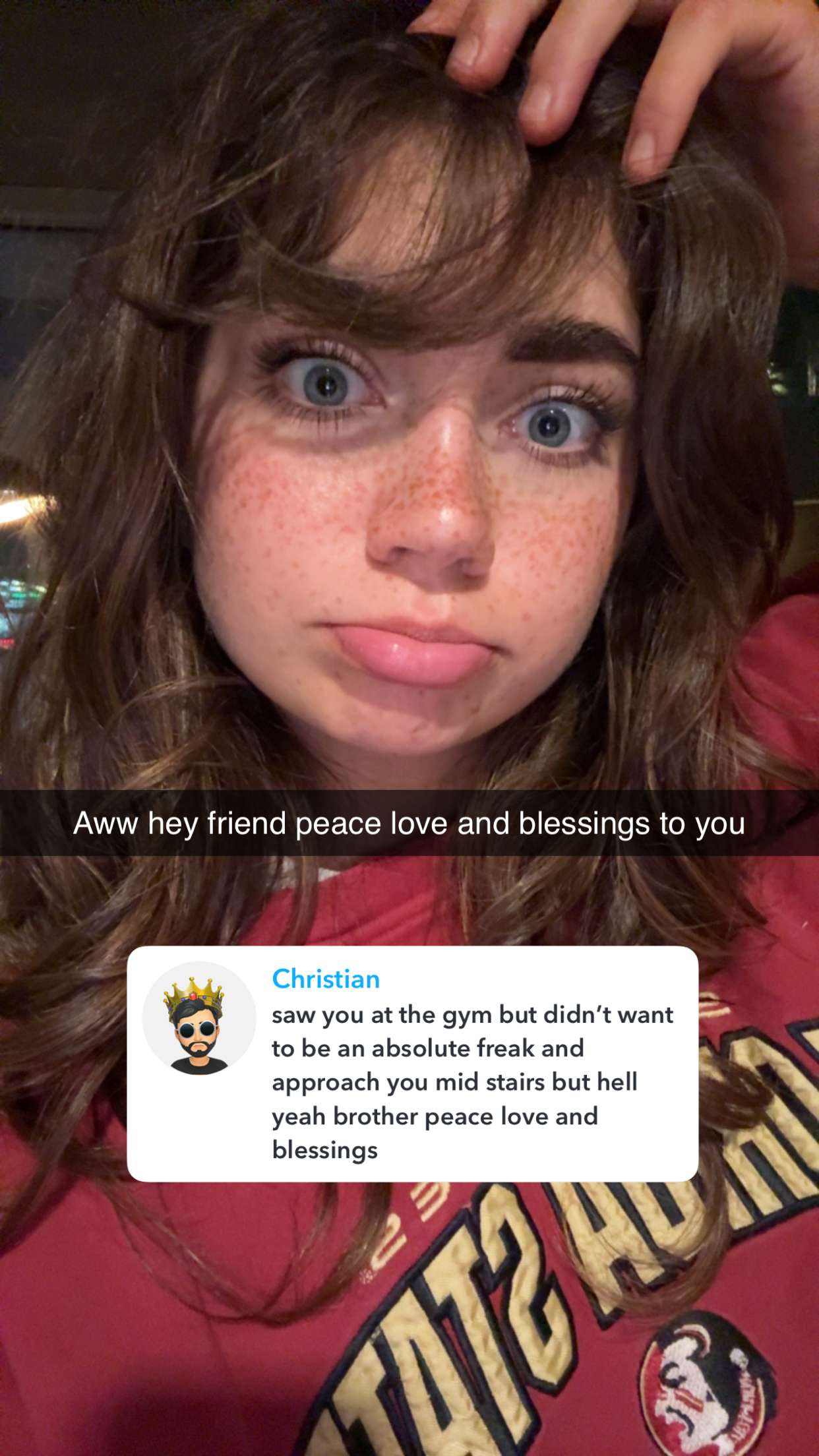 realhaylujan snapchat image archive image