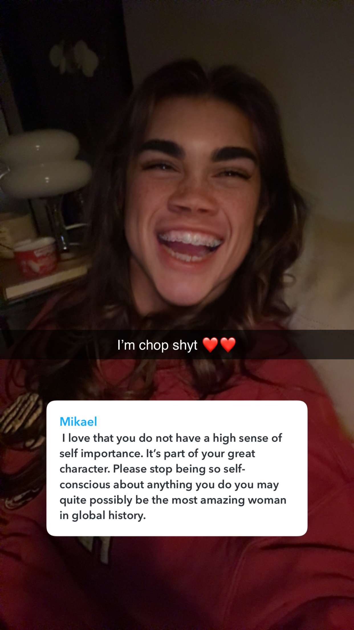 realhaylujan snapchat image archive image