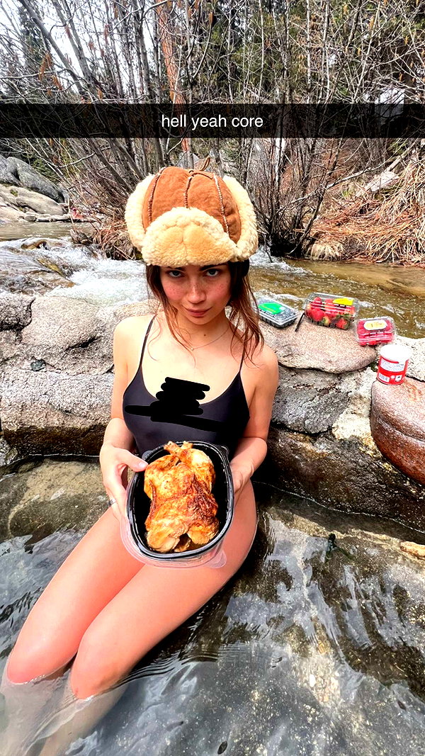 realhaylujan snapchat image archive image