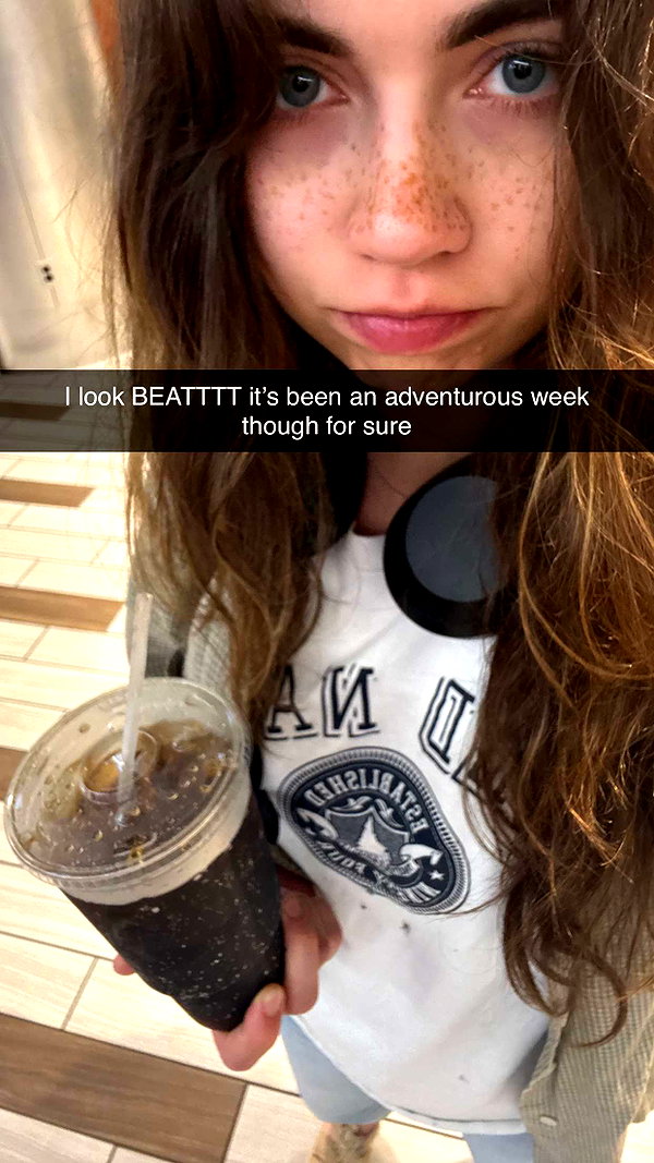 realhaylujan snapchat image archive image