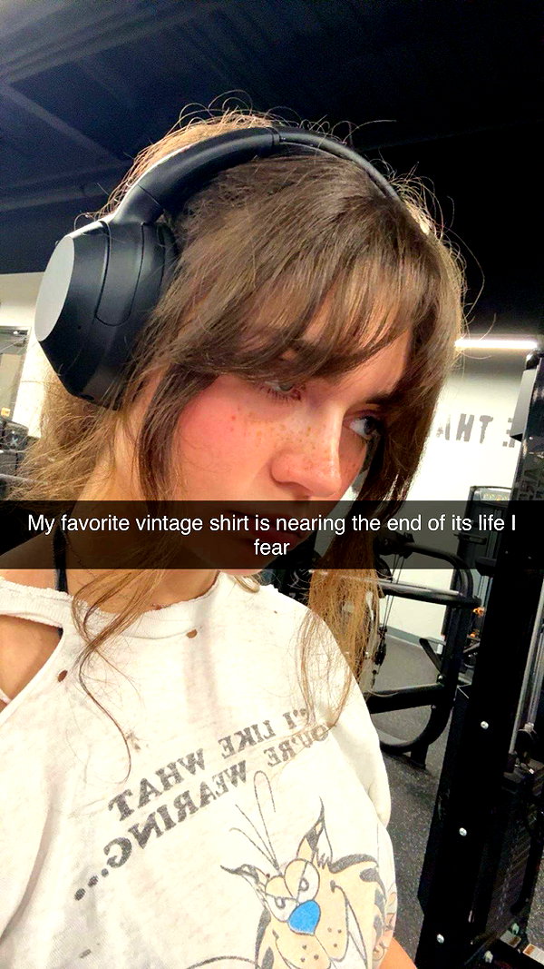 realhaylujan snapchat image archive image