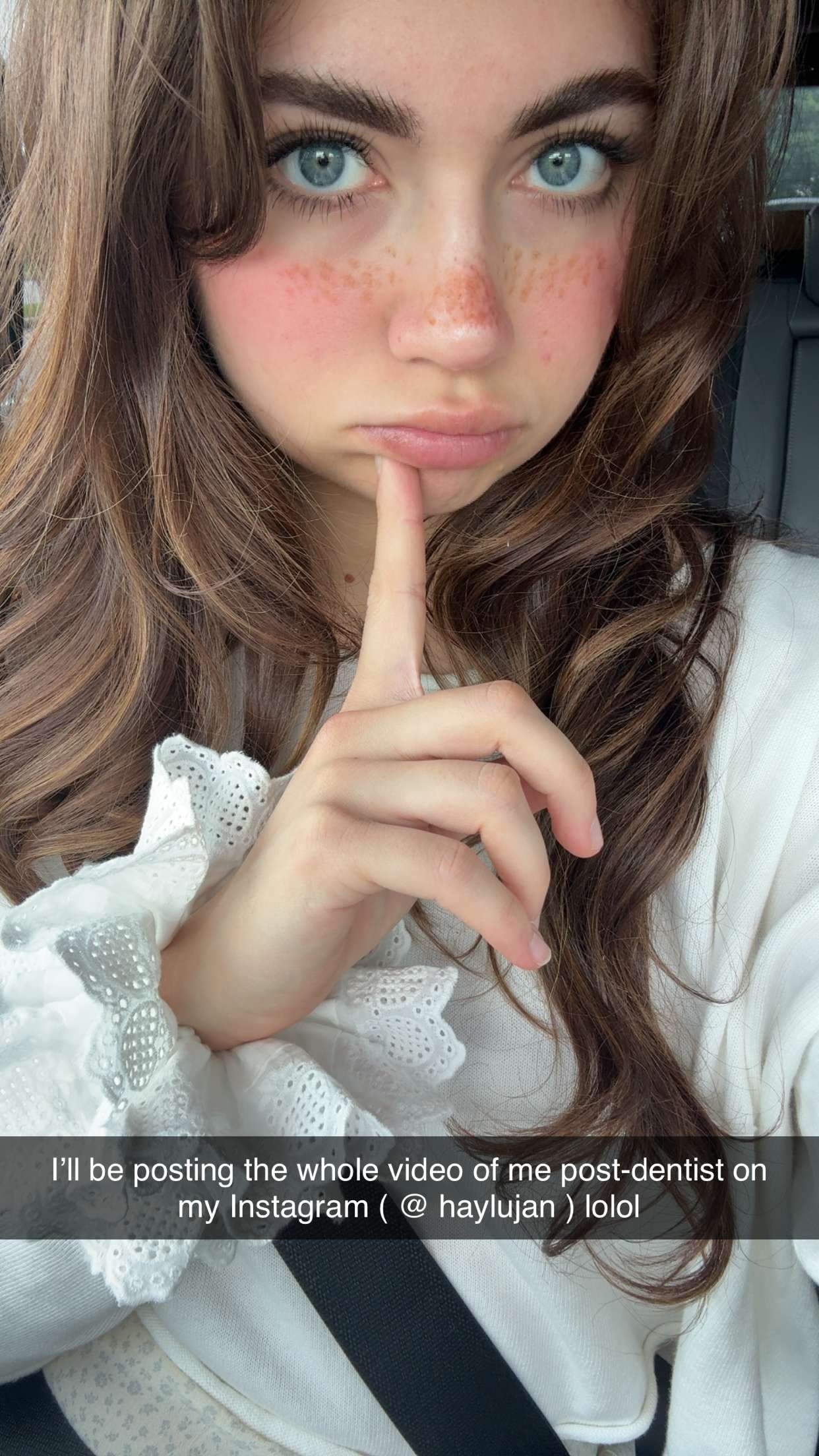 realhaylujan snapchat image archive image