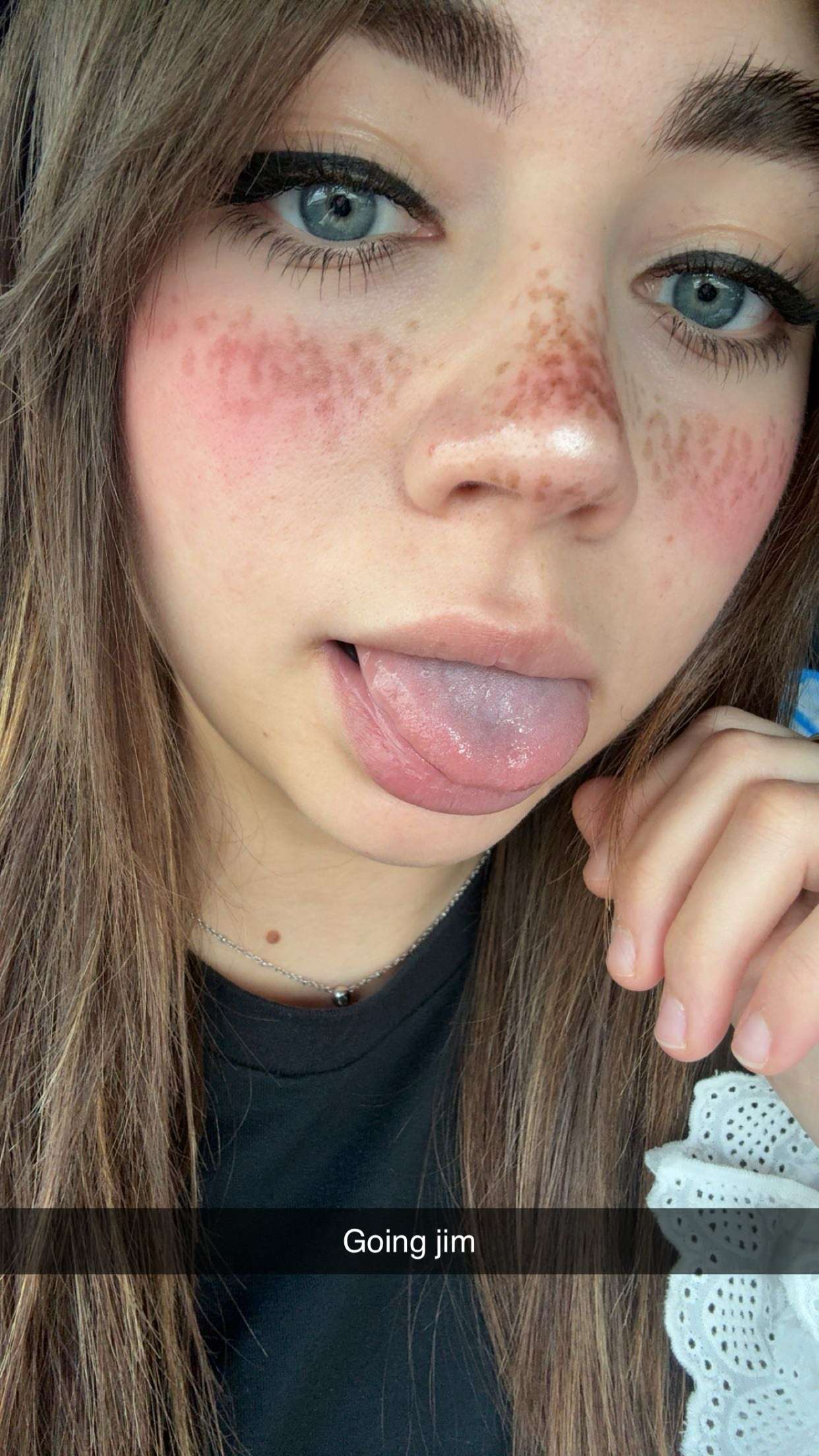 realhaylujan snapchat image archive image