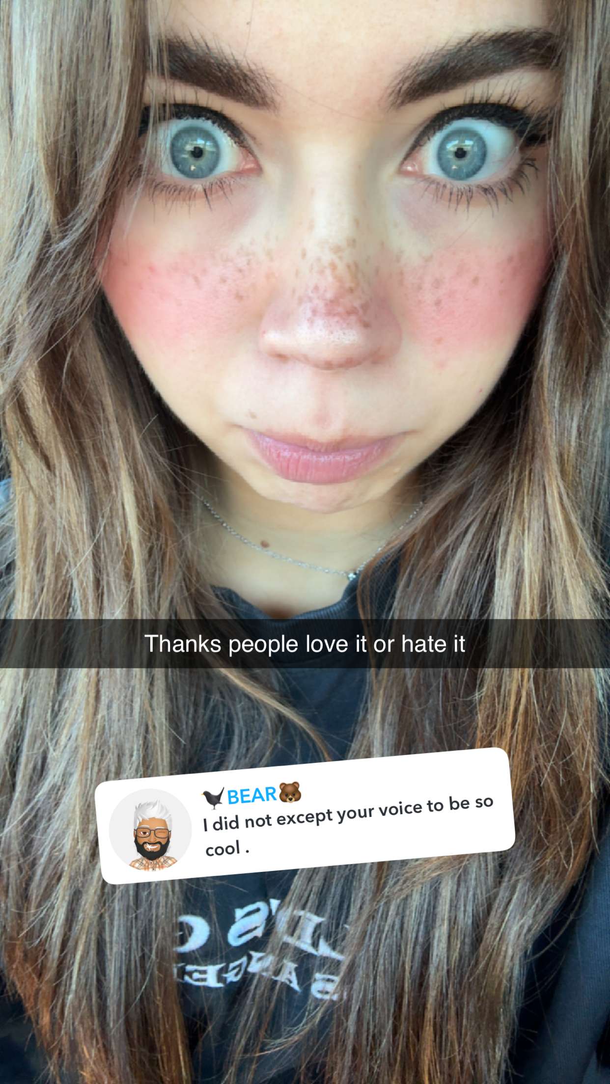 realhaylujan snapchat image archive image