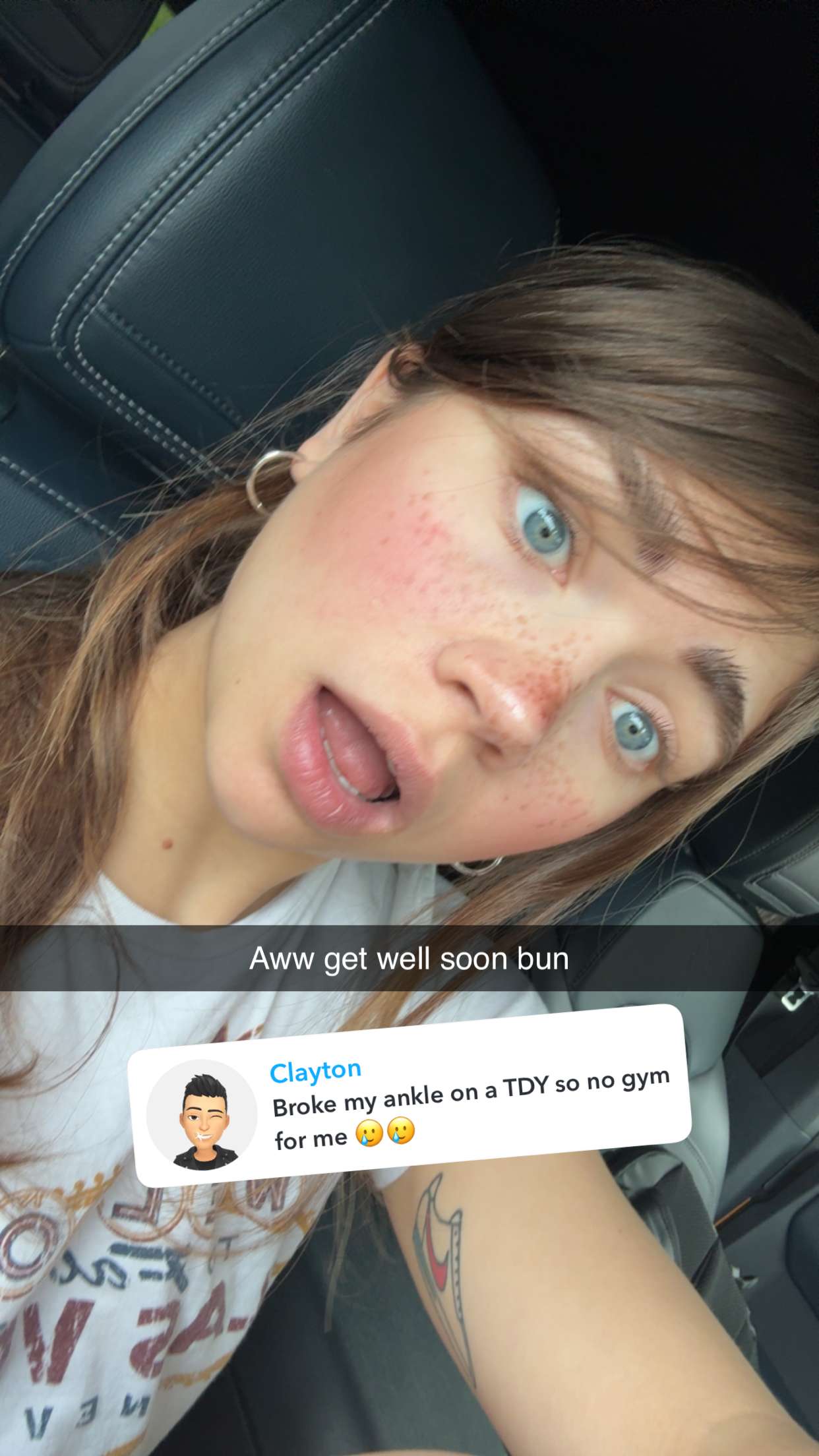 realhaylujan snapchat image archive image