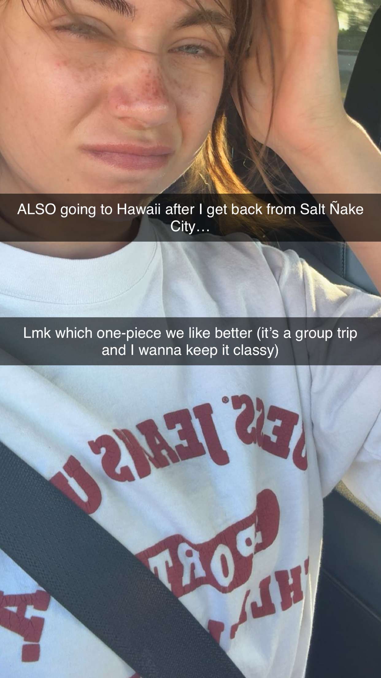 realhaylujan snapchat image archive image