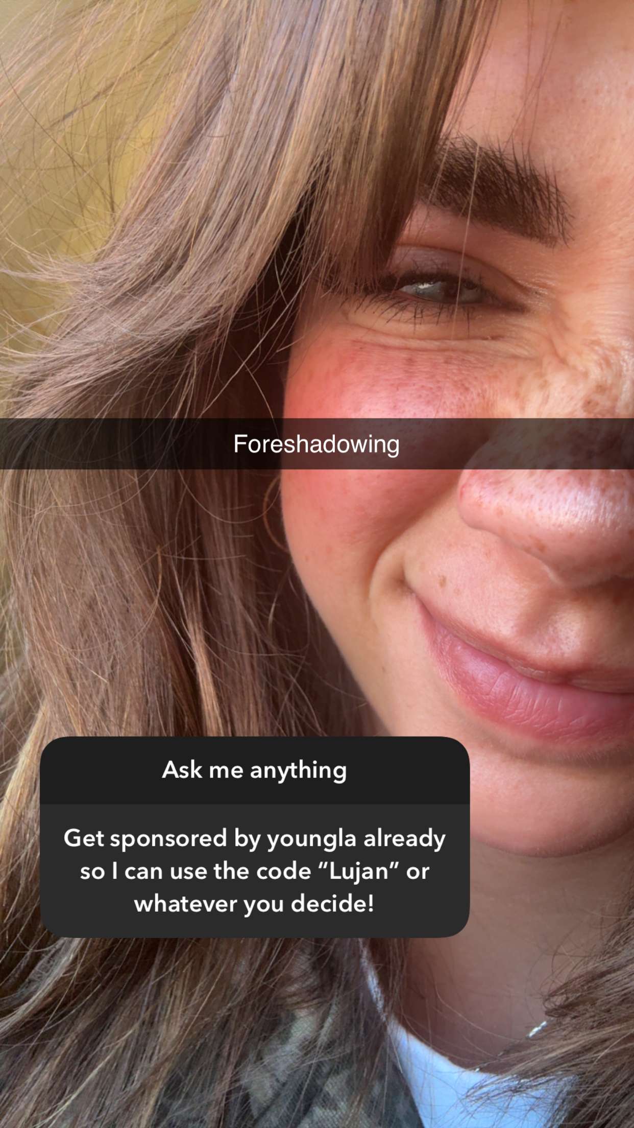 realhaylujan snapchat image archive image