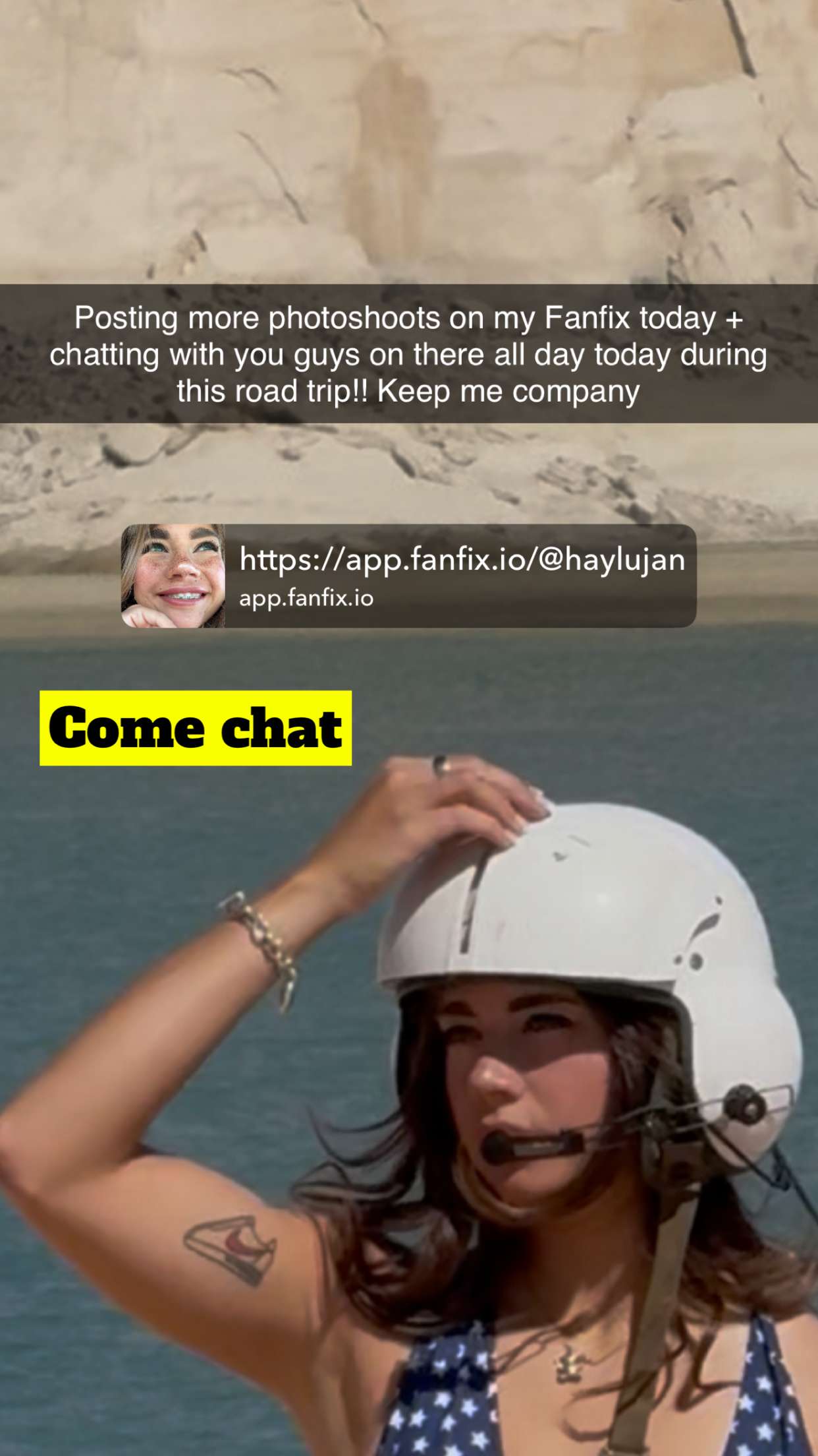 realhaylujan snapchat image archive image