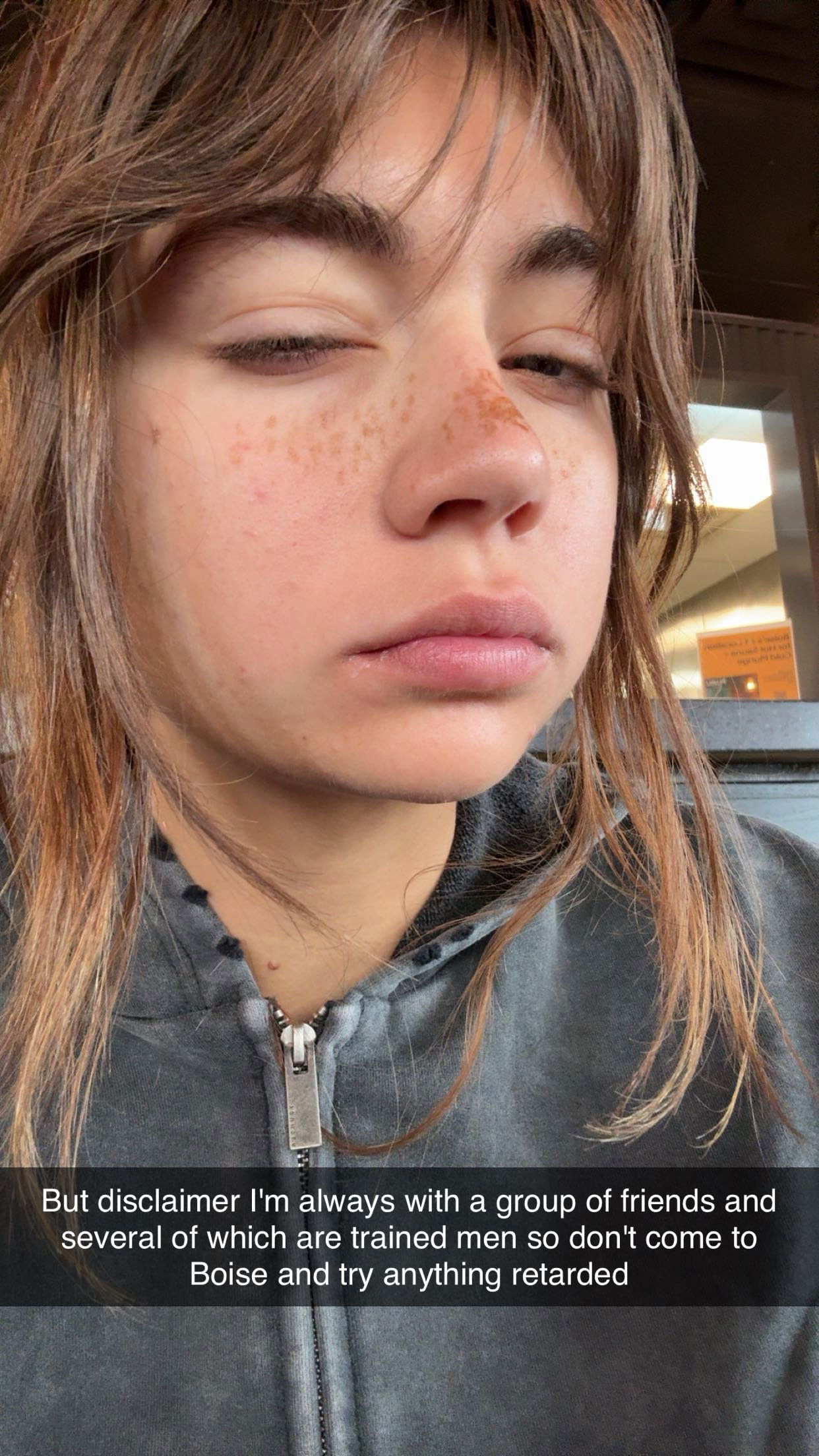 realhaylujan snapchat image archive image