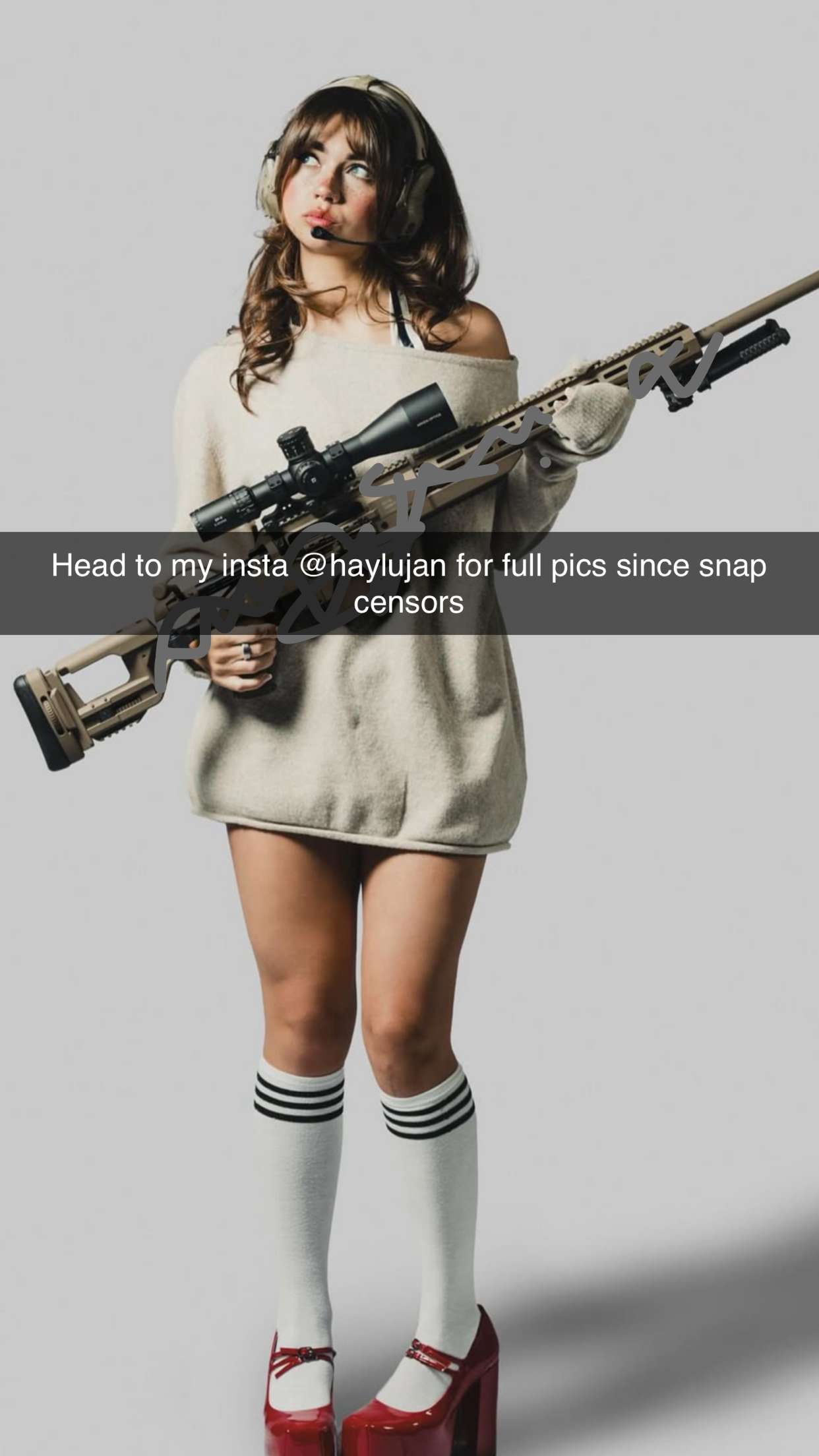 realhaylujan snapchat image archive image