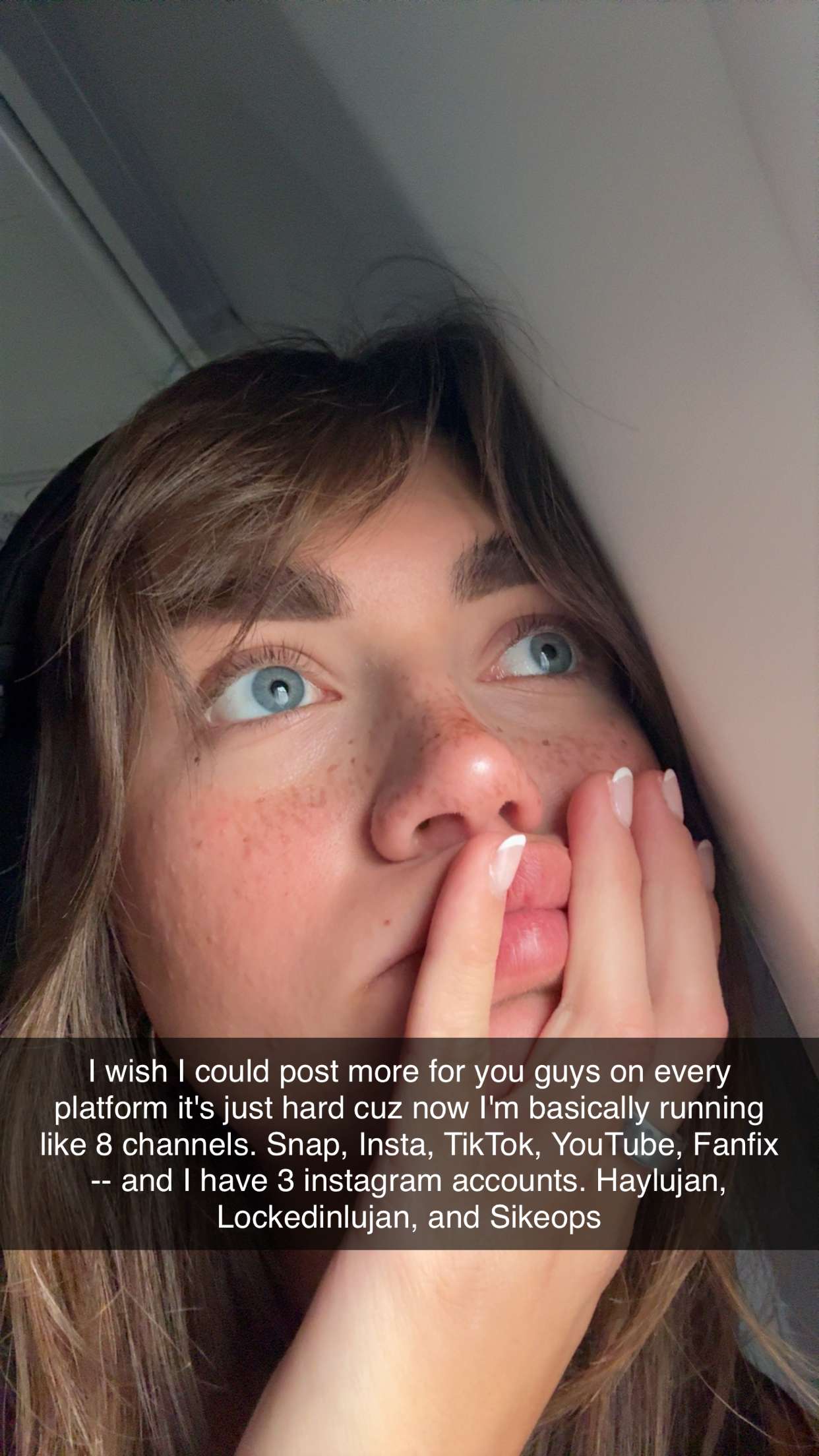 realhaylujan snapchat image archive image