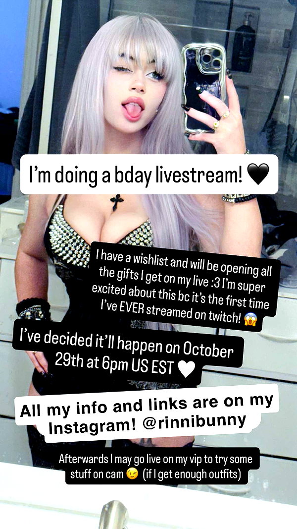 rinnibunnyy snapchat image archive image