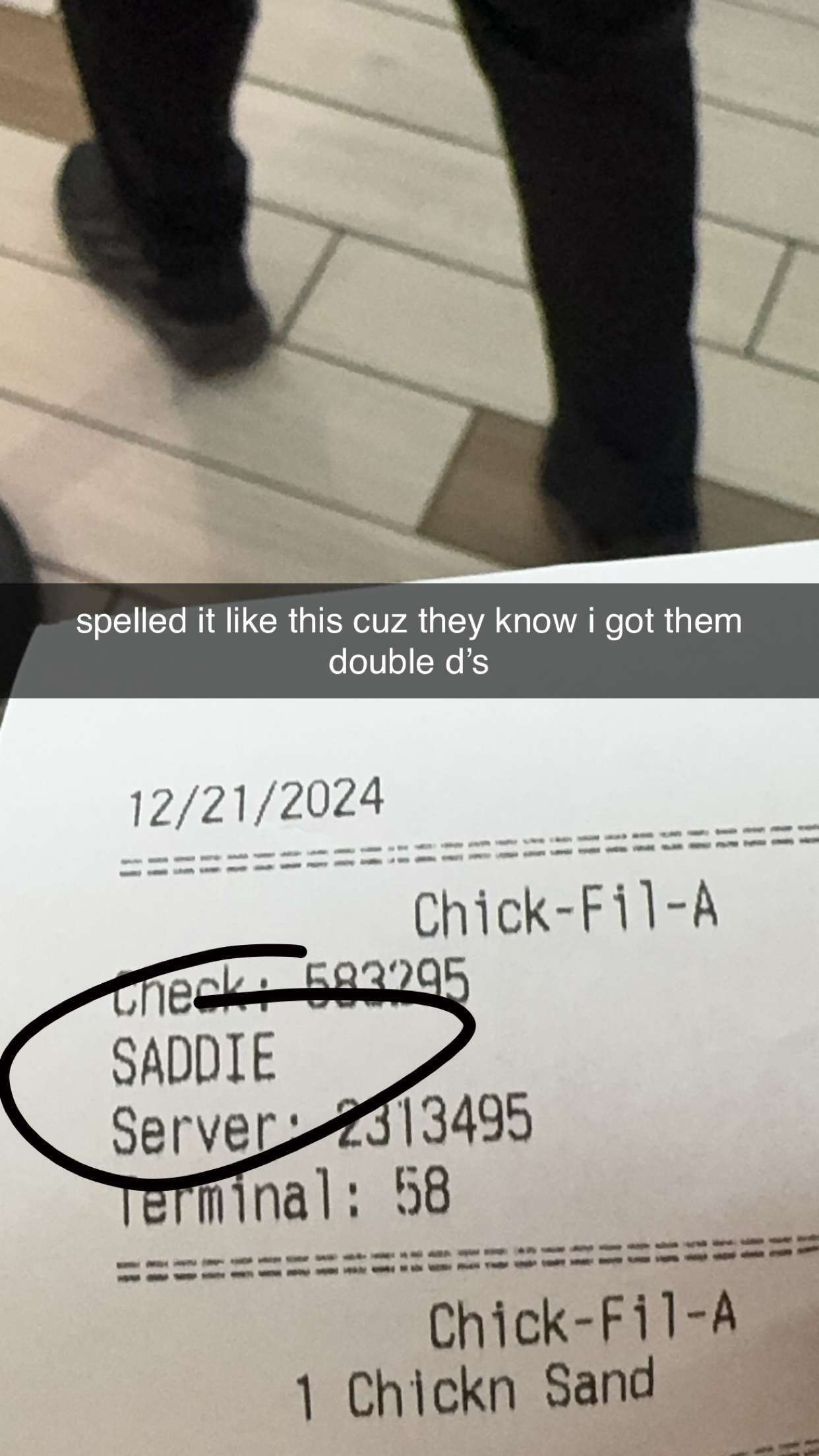 sadie.mckenna snapchat image archive image