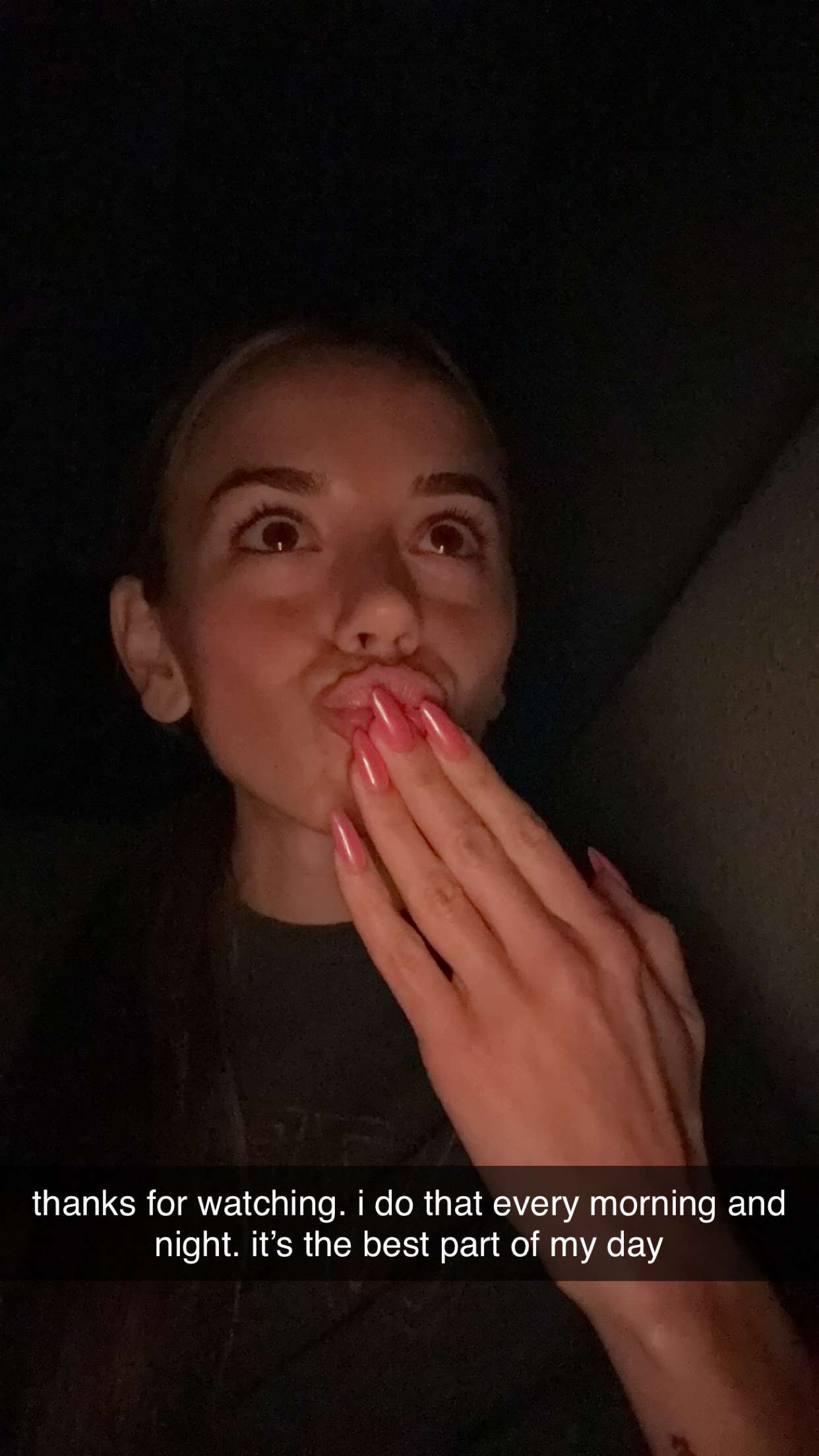 sadie.mckenna snapchat image archive image