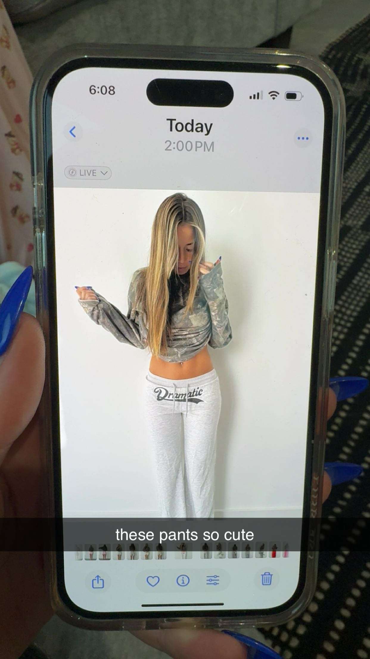 sadie.mckenna snapchat image archive image