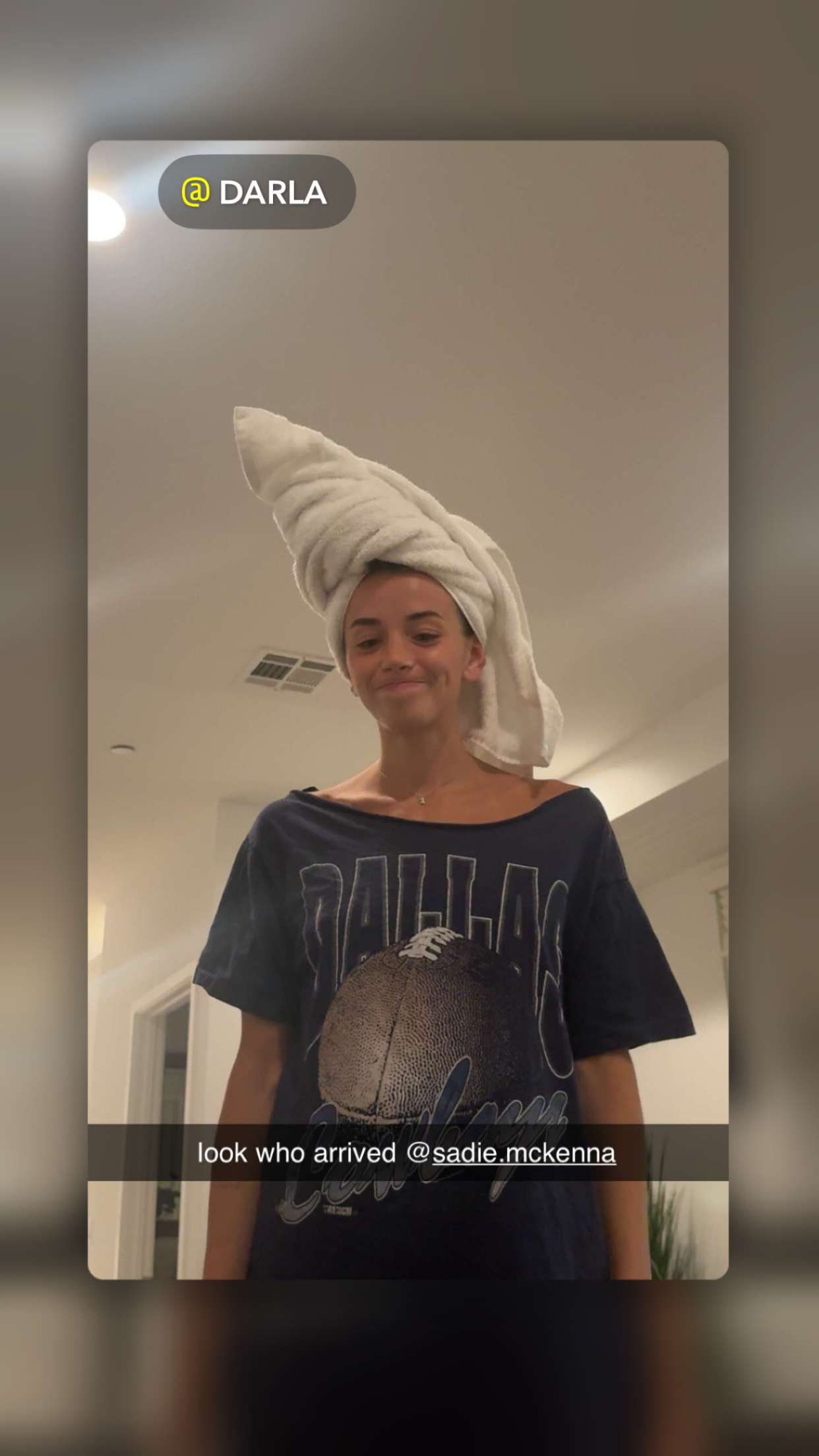 sadie.mckenna snapchat image archive image