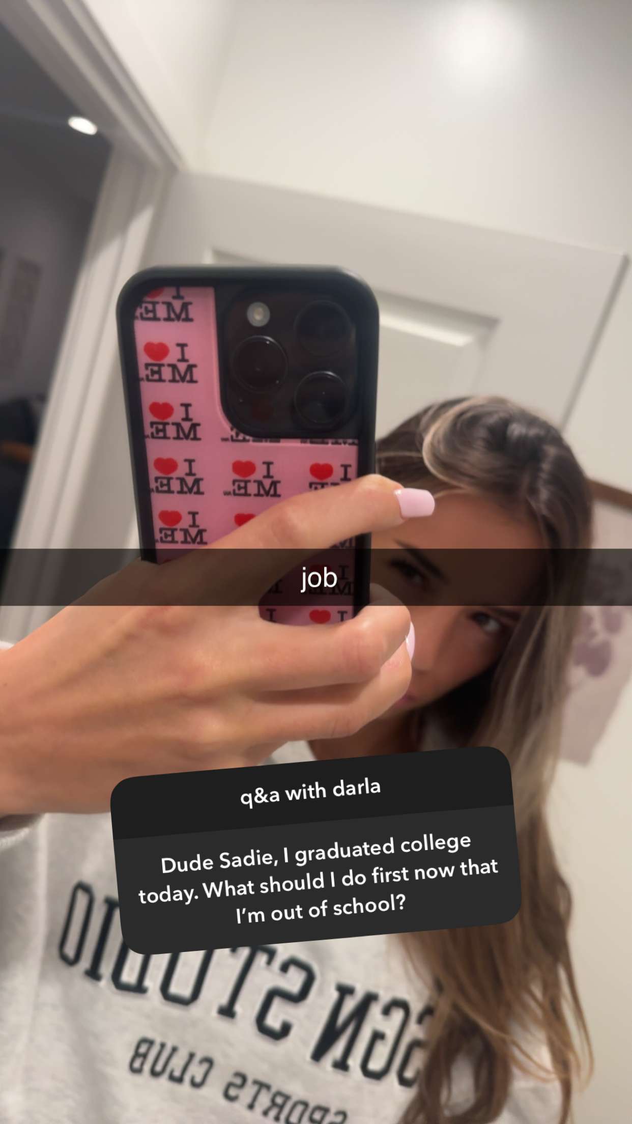 sadie.mckenna snapchat image archive image