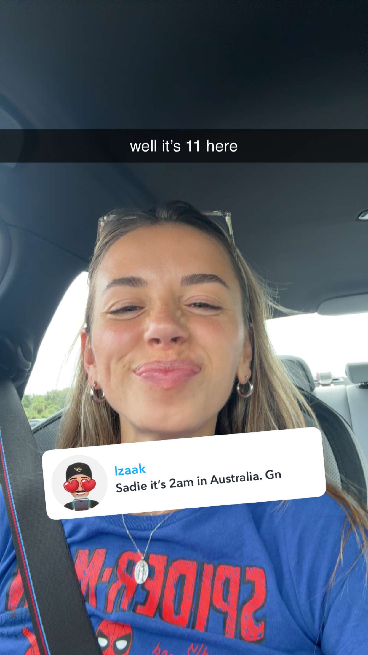 sadie.mckenna snapchat image archive image