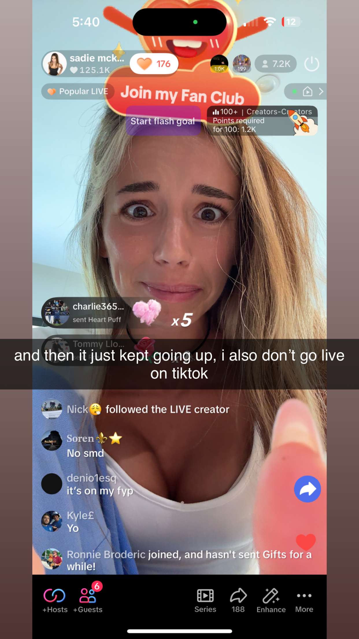 sadie.mckenna snapchat image archive image