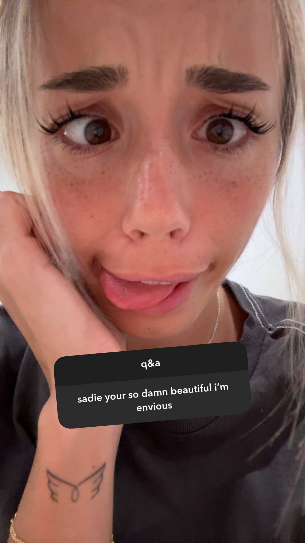 sadie.mckenna snapchat image archive image