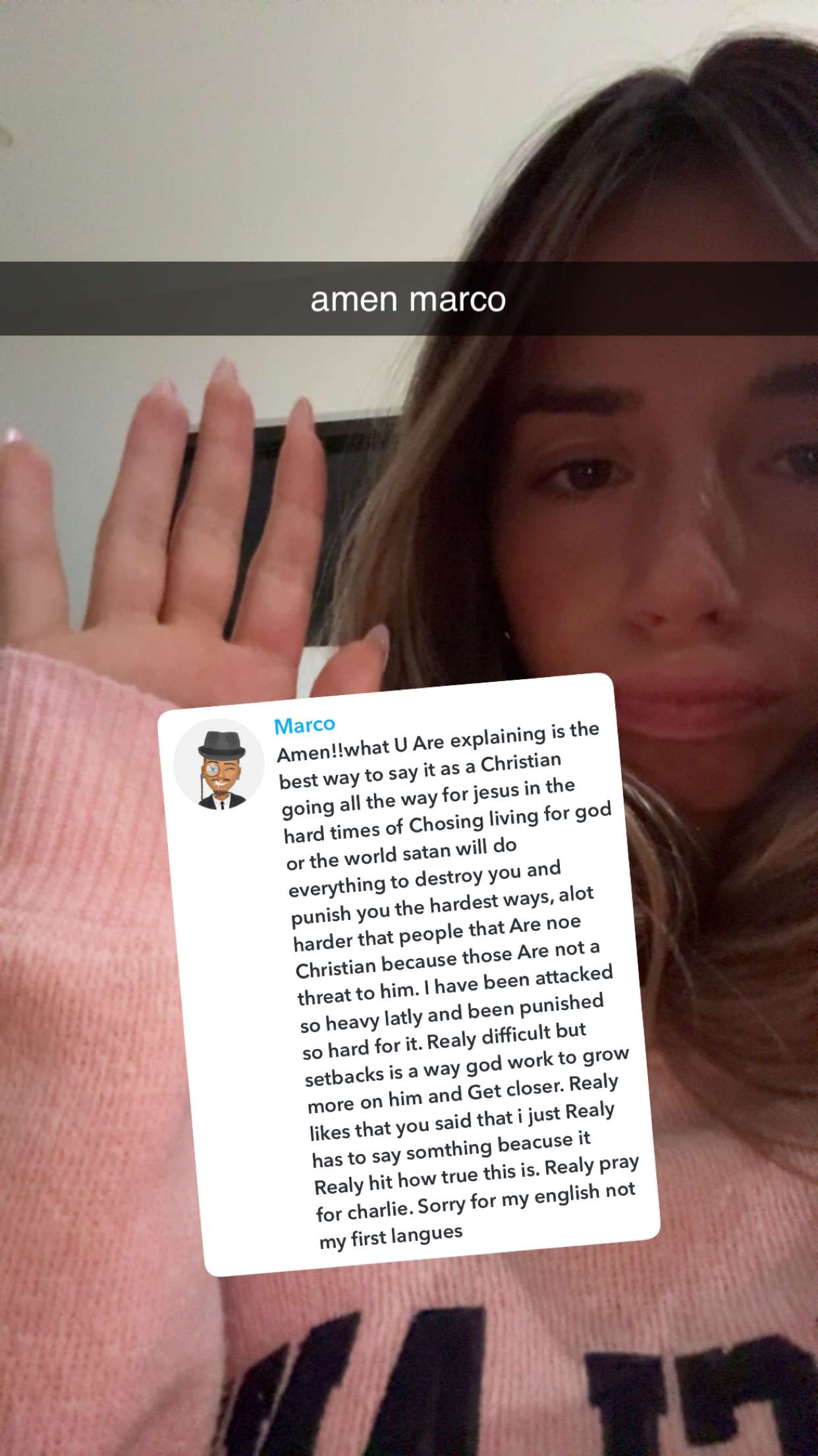 sadie.mckenna snapchat image archive image