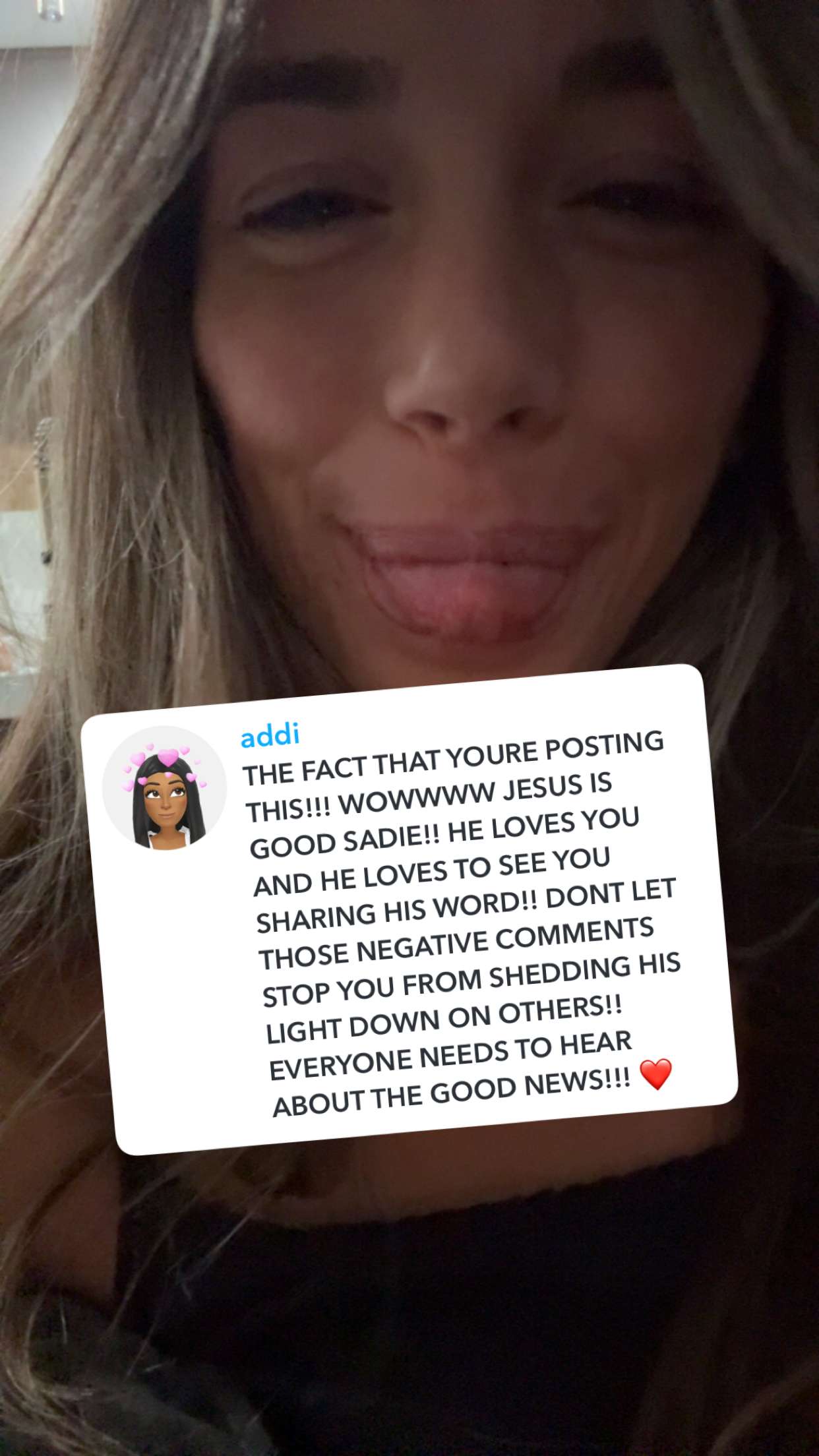 sadie.mckenna snapchat image archive image