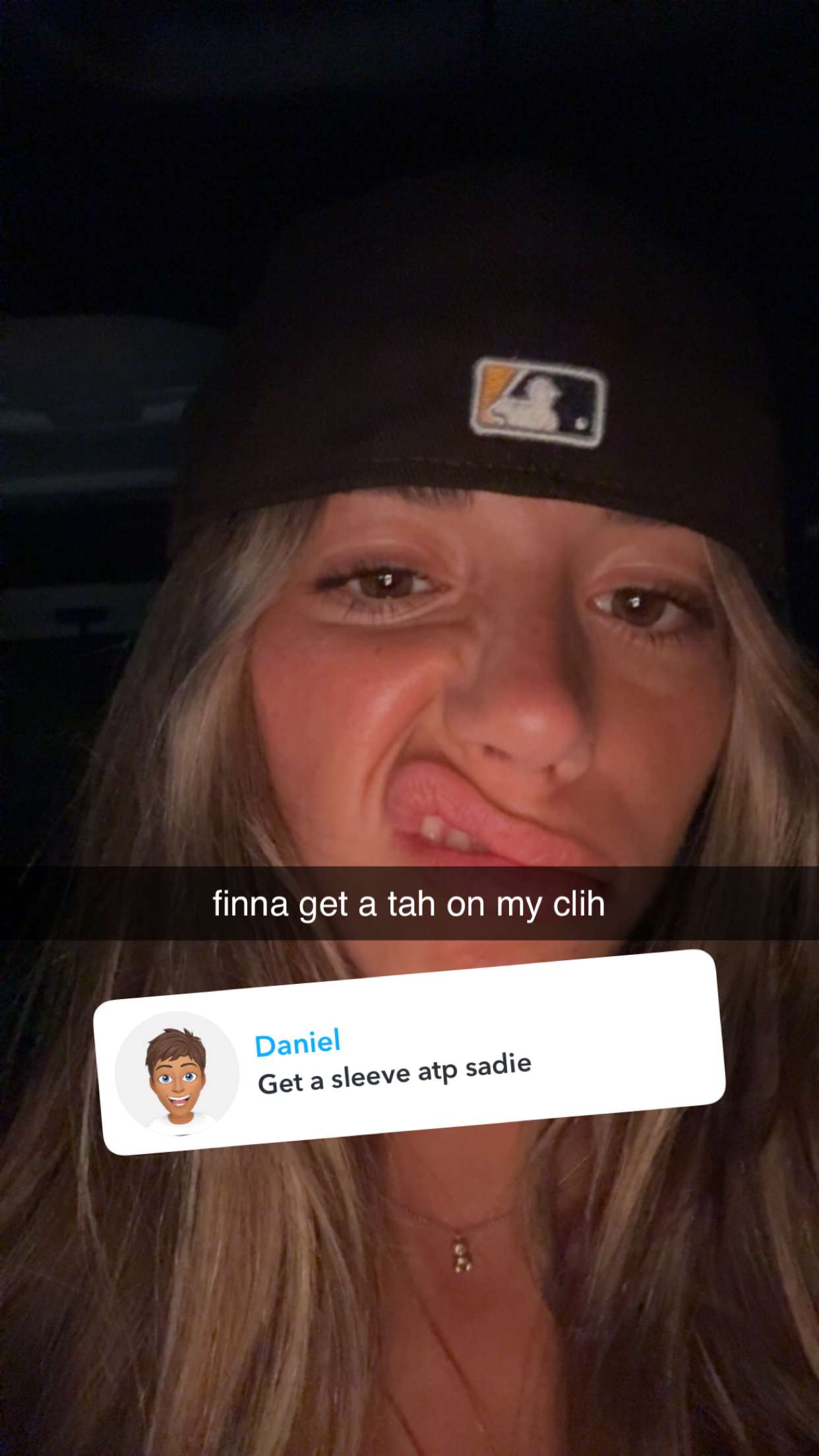sadie.mckenna snapchat image archive image