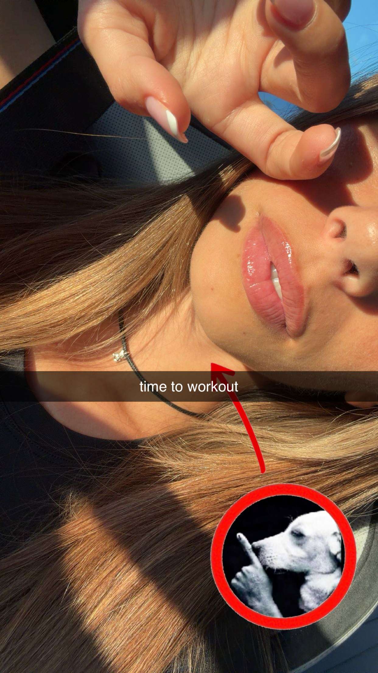 sadie.mckenna snapchat image archive image