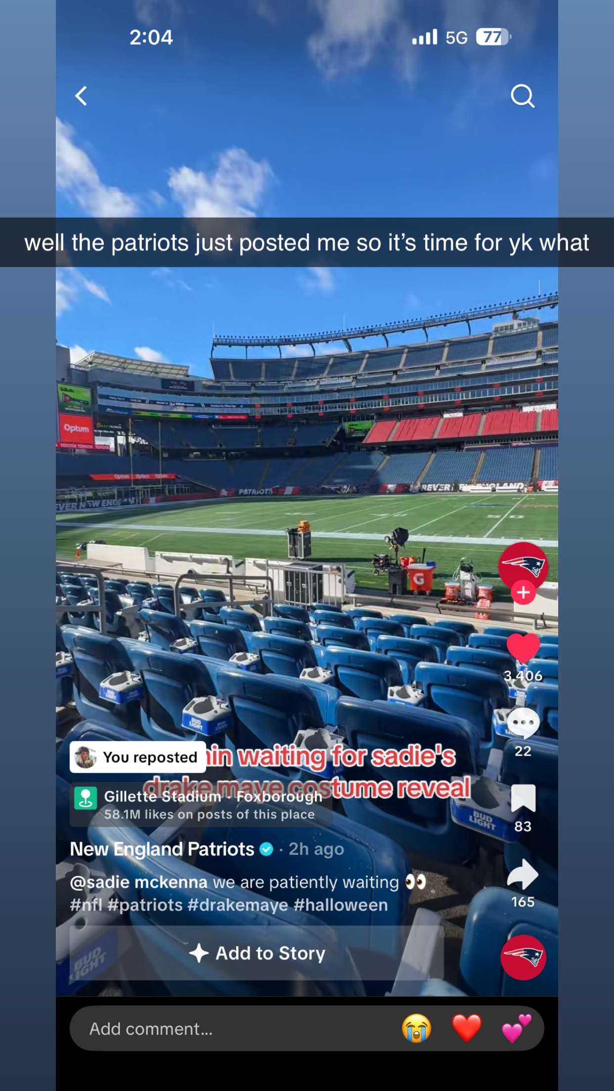 sadie.mckenna snapchat image archive image