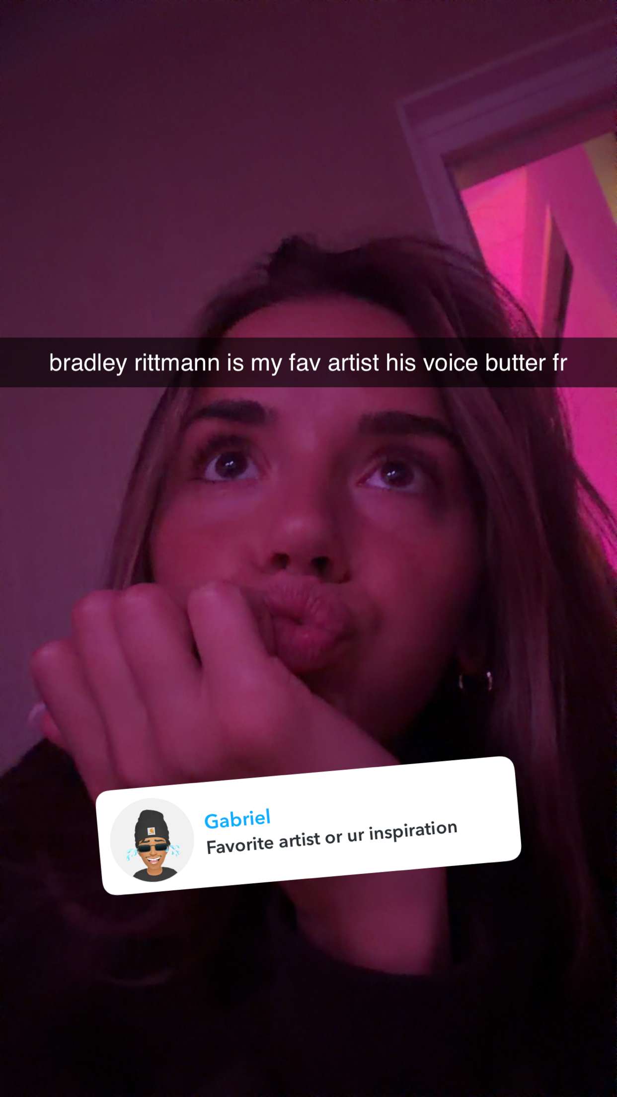 sadie.mckenna snapchat image archive image