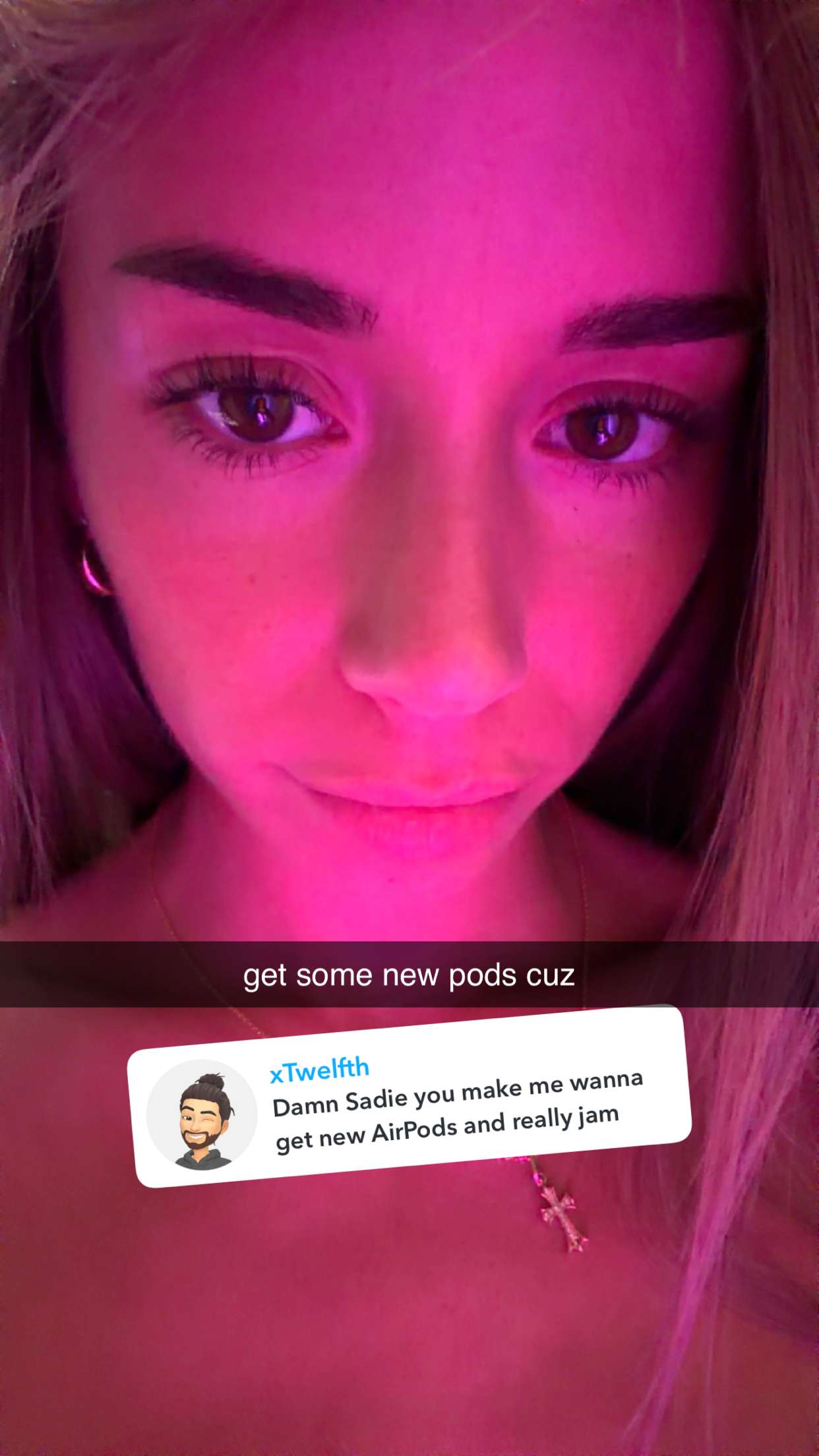 sadie.mckenna snapchat image archive image