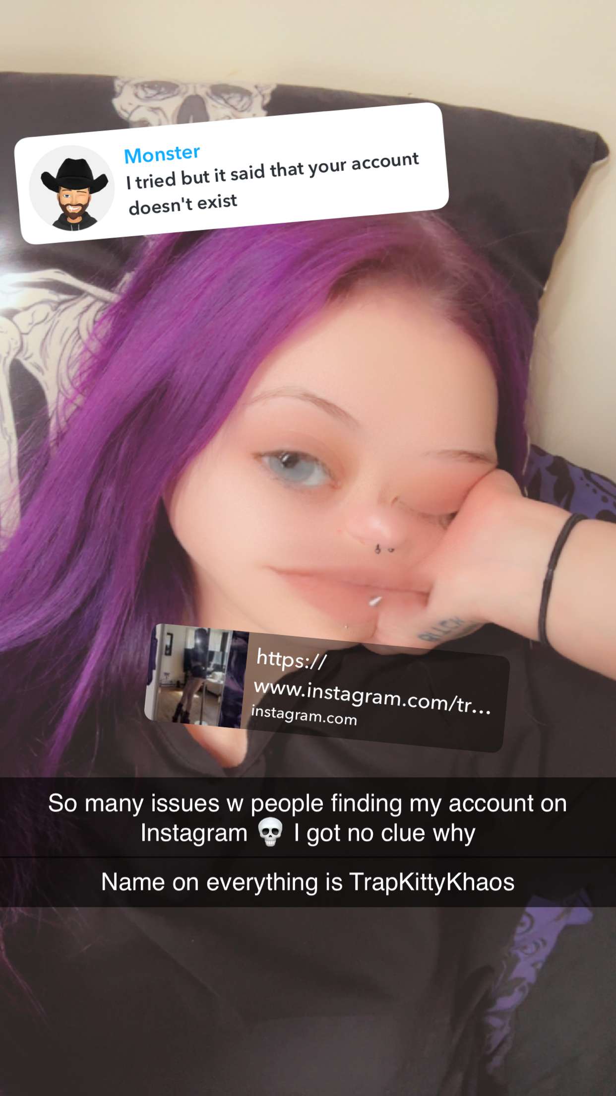 trappkittykhaos snapchat image archive image