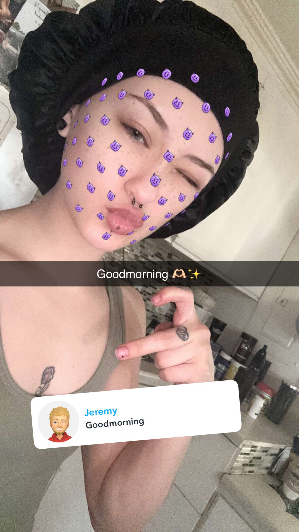 trappkittykhaos snapchat image archive image