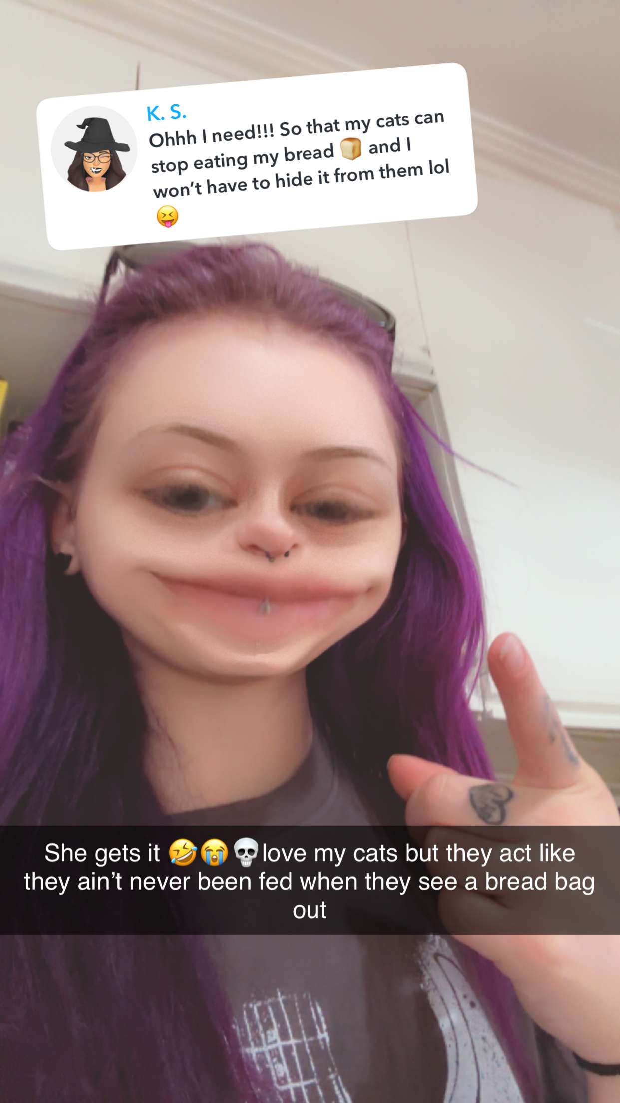 trappkittykhaos snapchat image archive image