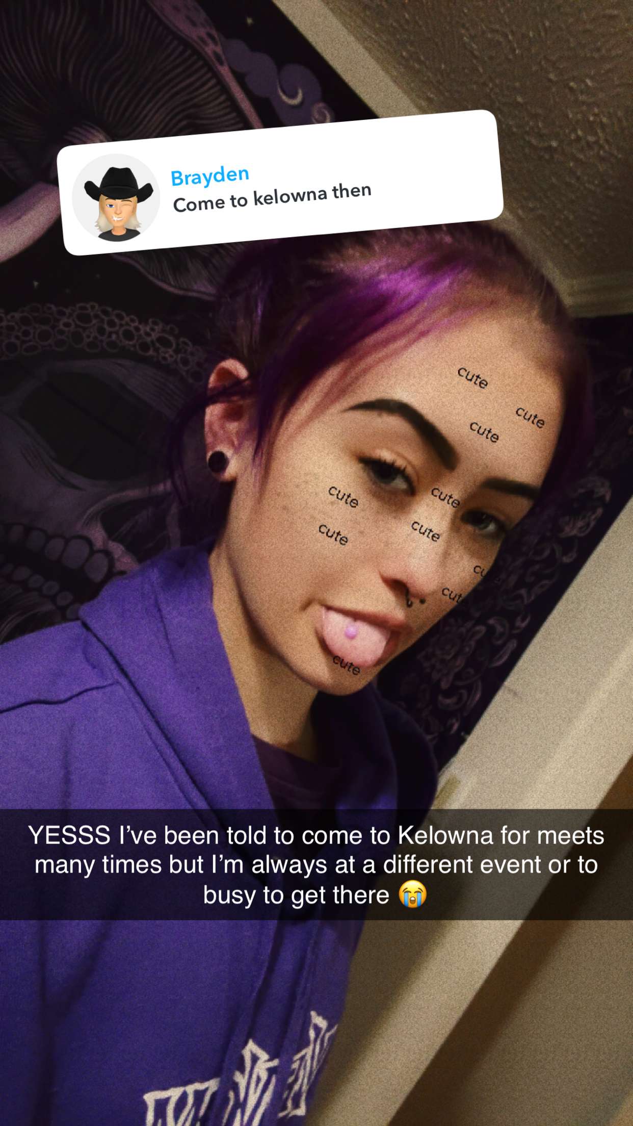 trappkittykhaos snapchat image archive image