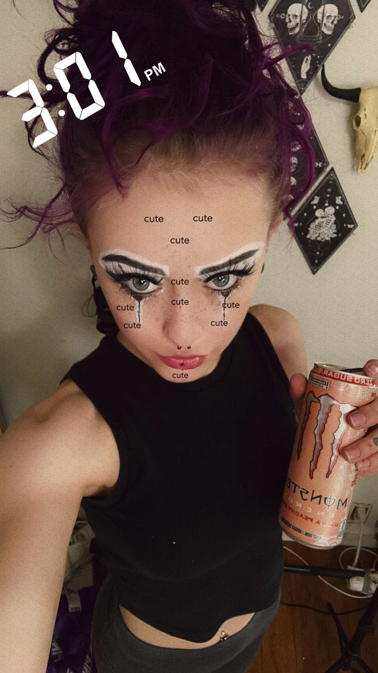 trappkittykhaos snapchat image archive image