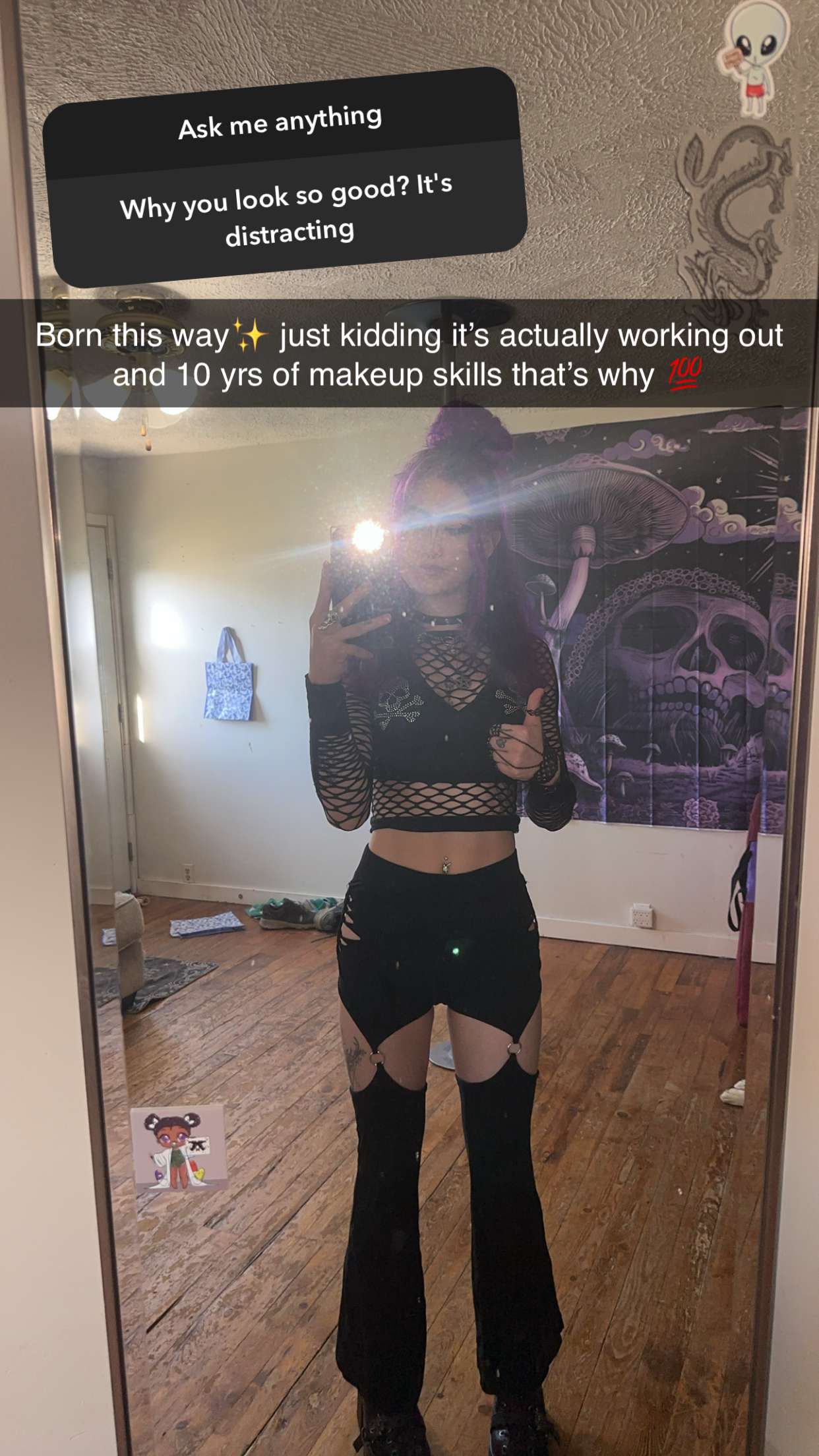 trappkittykhaos snapchat image archive image